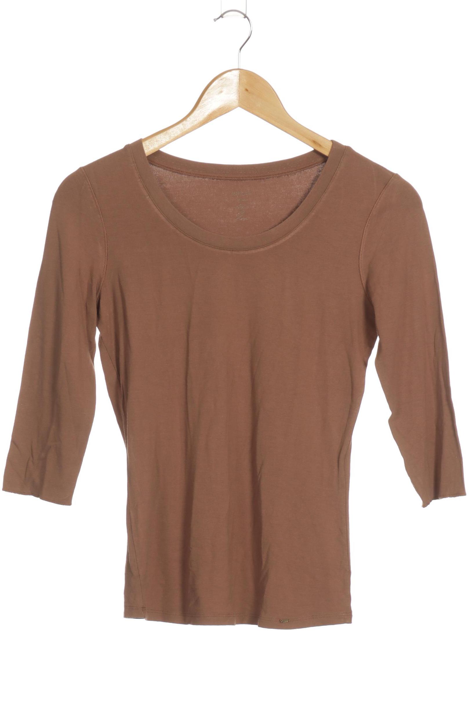 

Marc Cain Damen Langarmshirt, braun, Gr.