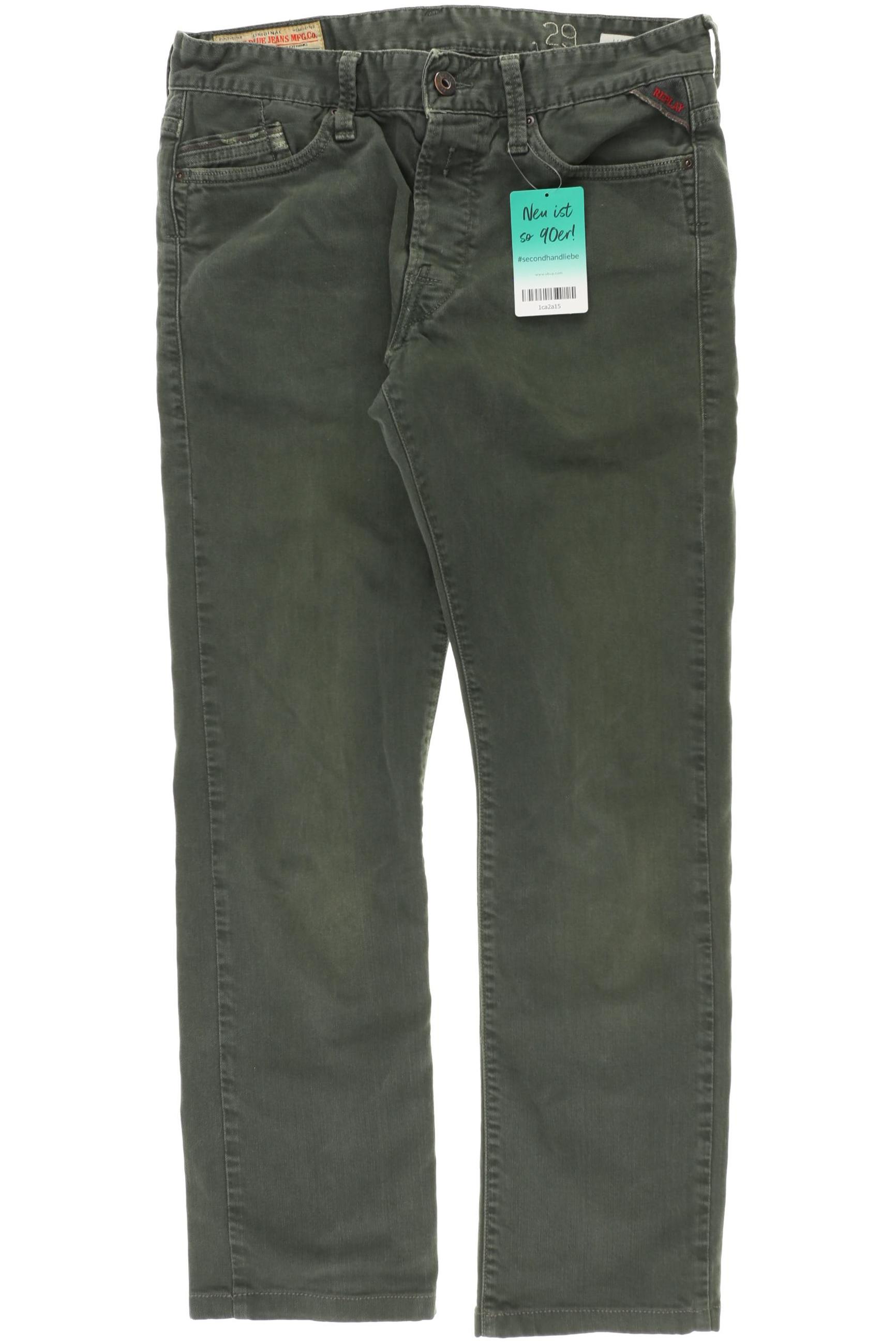

Replay Herren Jeans, grün, Gr. 29