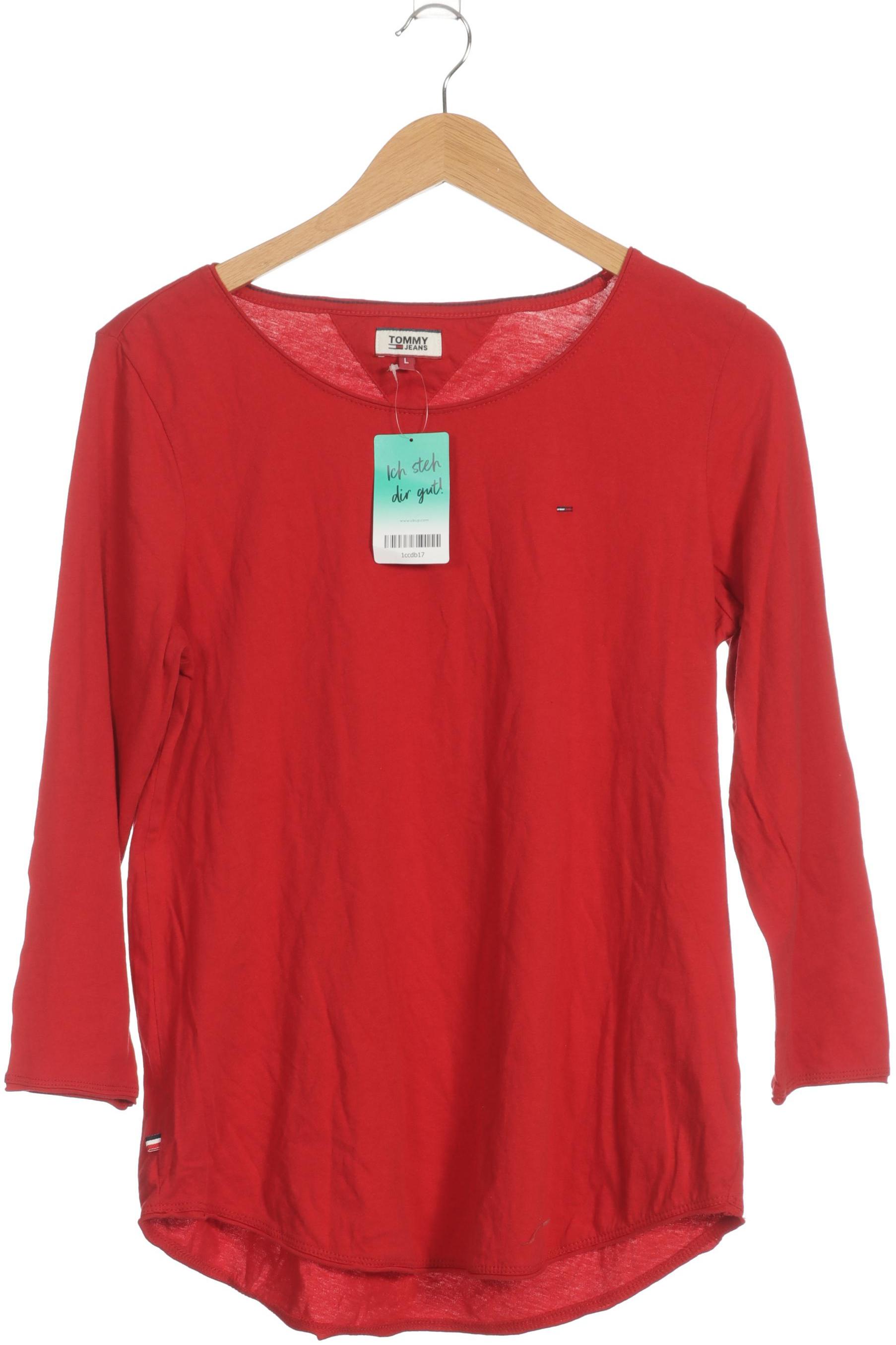 

Tommy Hilfiger Damen Langarmshirt, rot, Gr.
