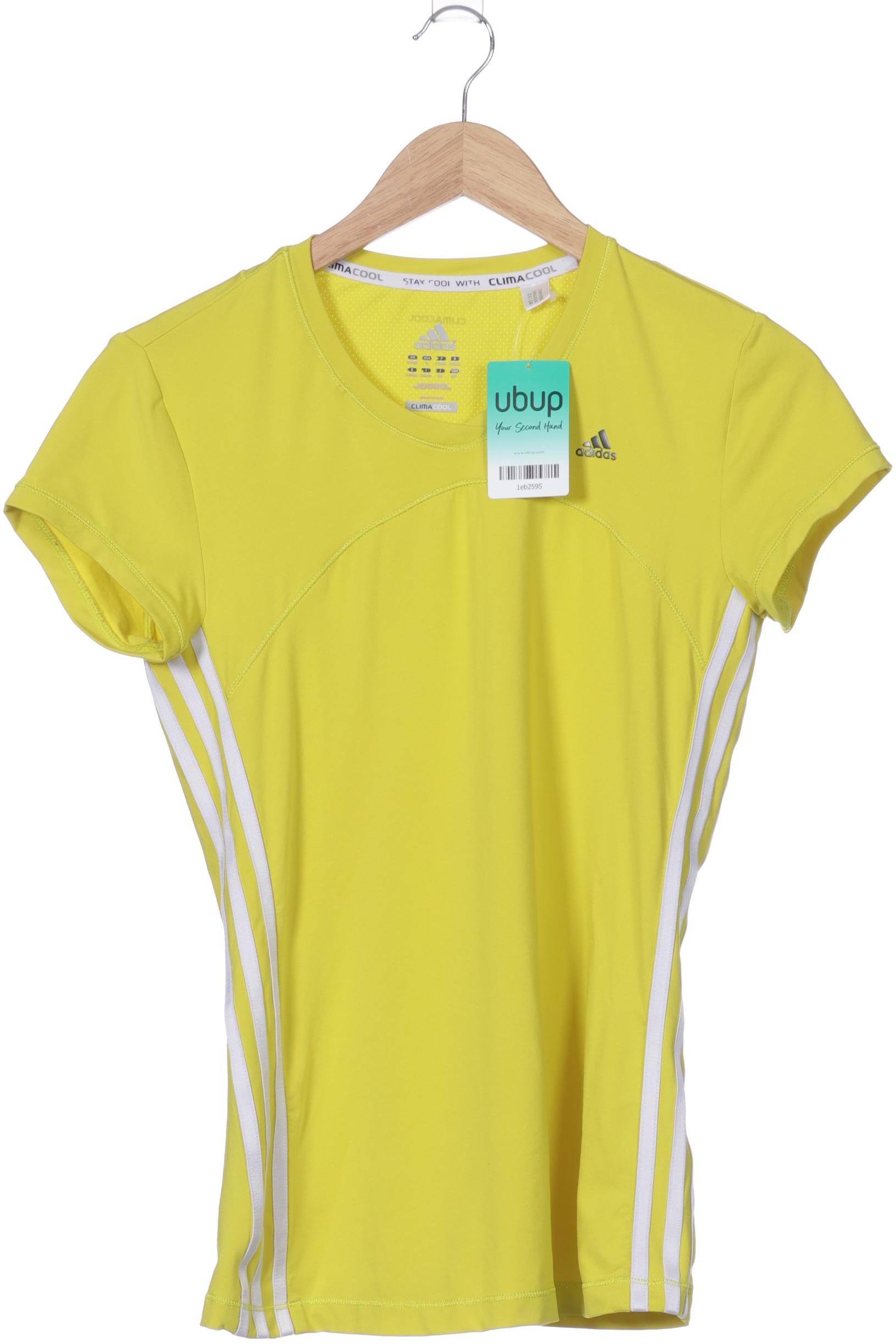 

adidas Damen T-Shirt, gelb, Gr.