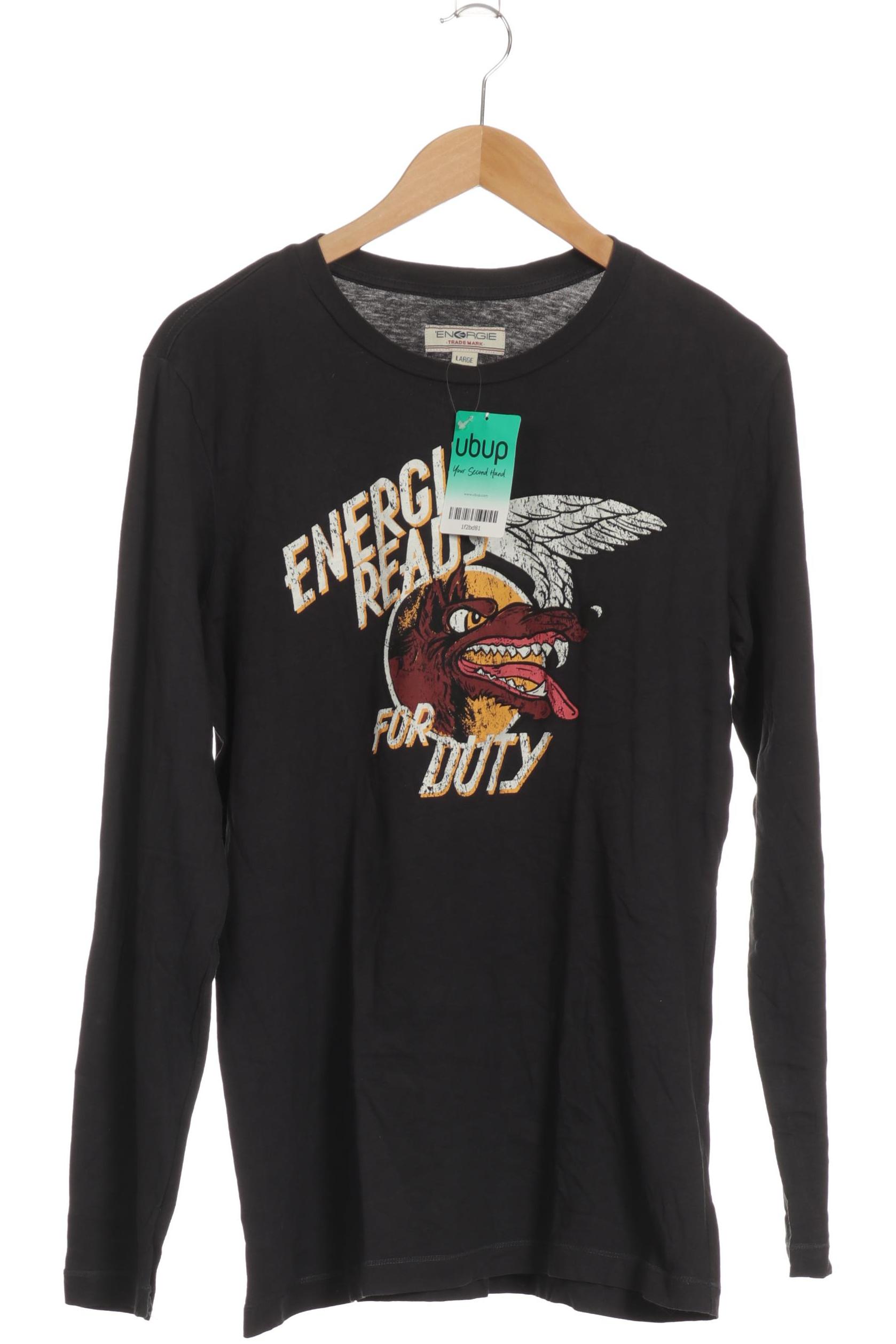 

Energie Herren Langarmshirt, blau, Gr.