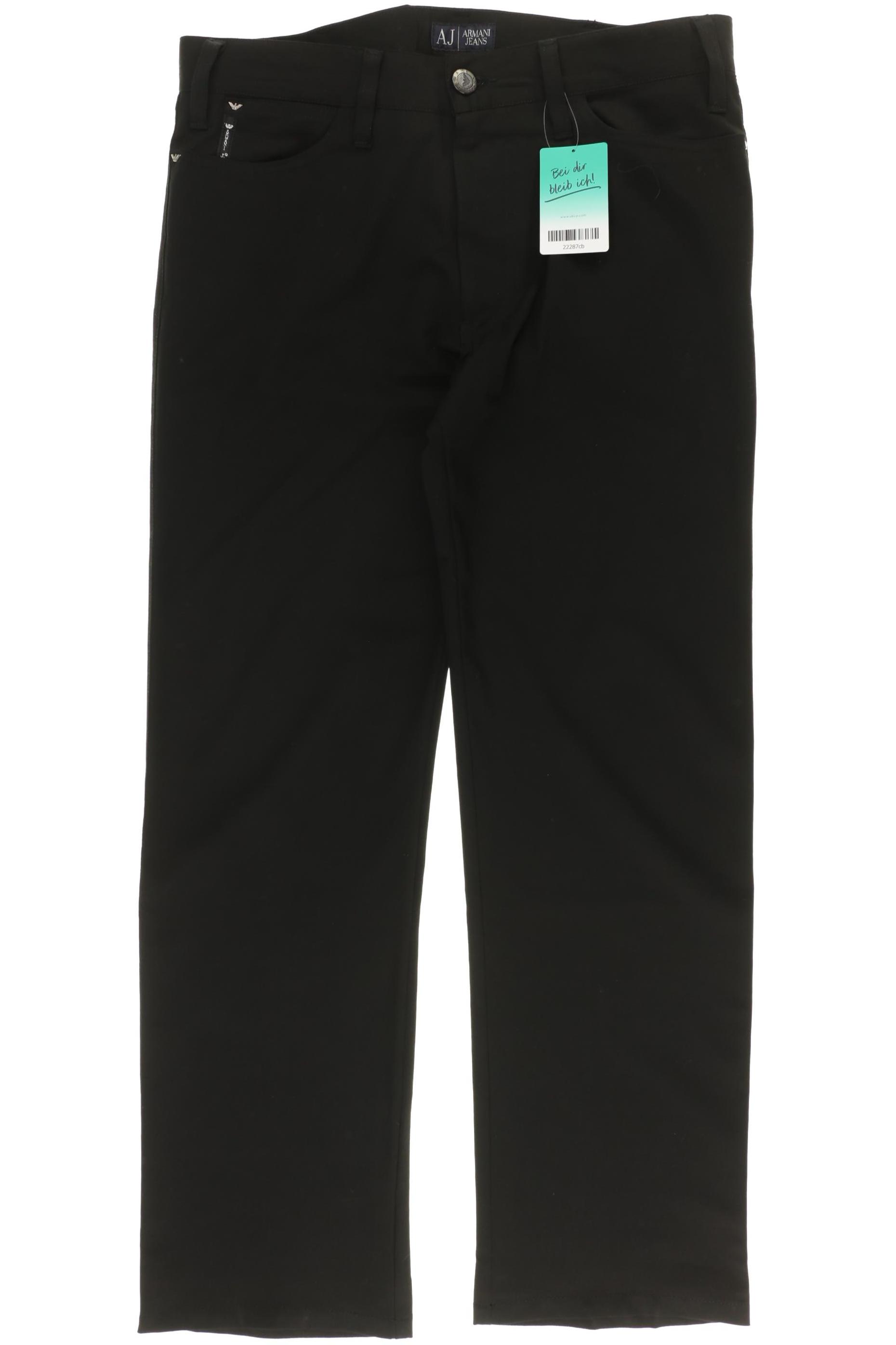 

Armani Jeans Herren Stoffhose, schwarz, Gr.