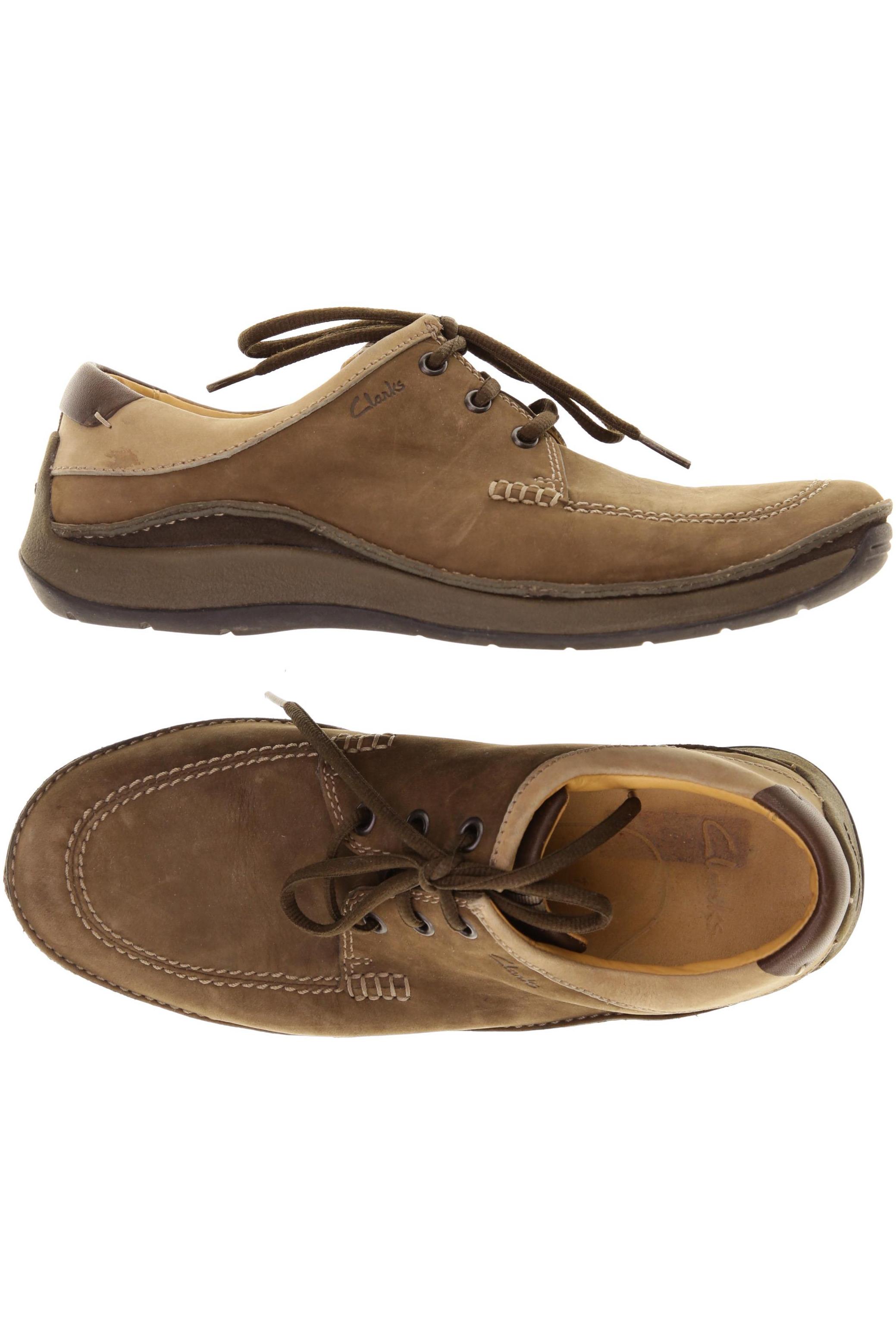 

Clarks Herren Halbschuh, braun, Gr. 7