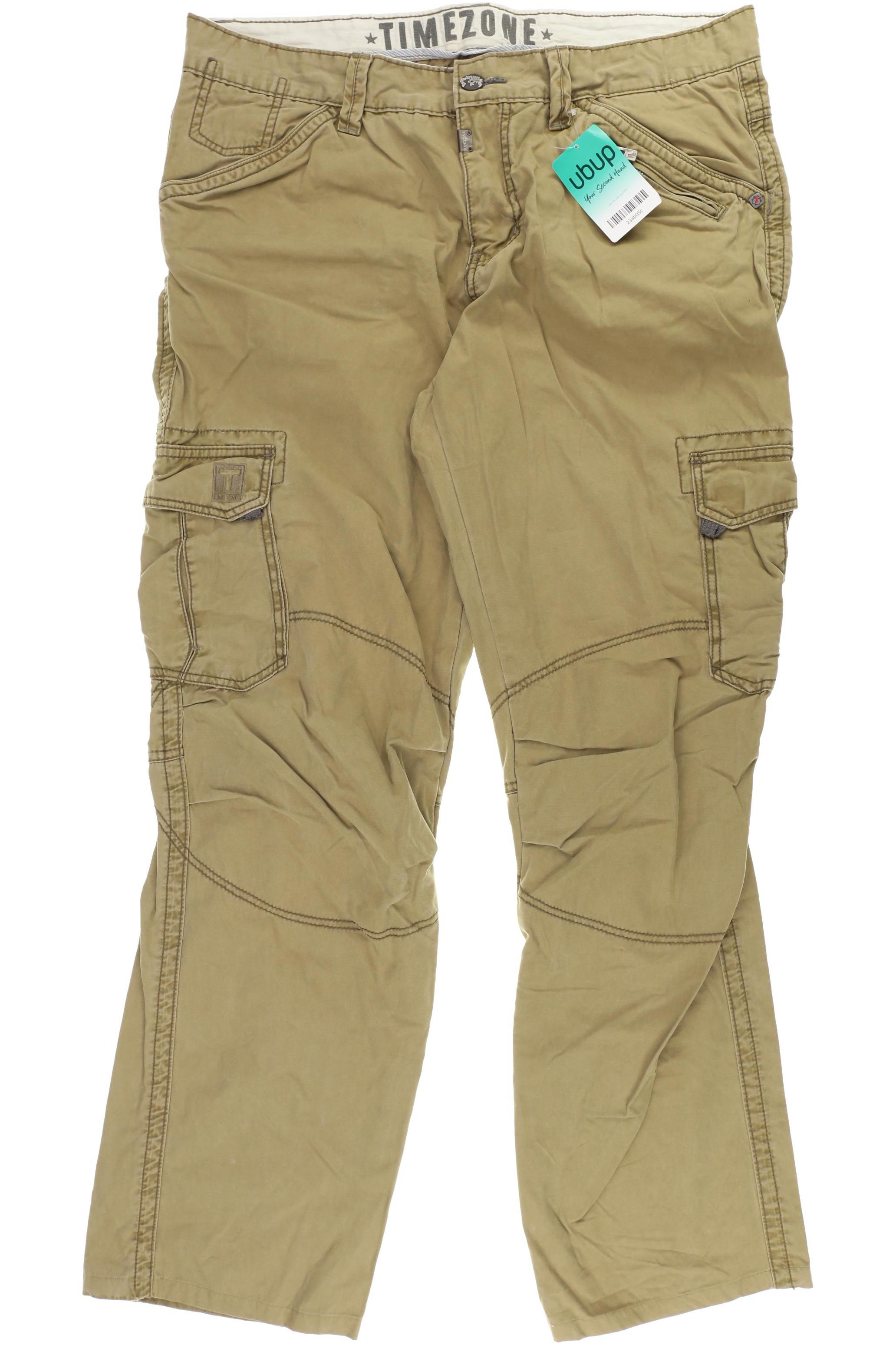 

Timezone Herren Stoffhose, grün, Gr. 38