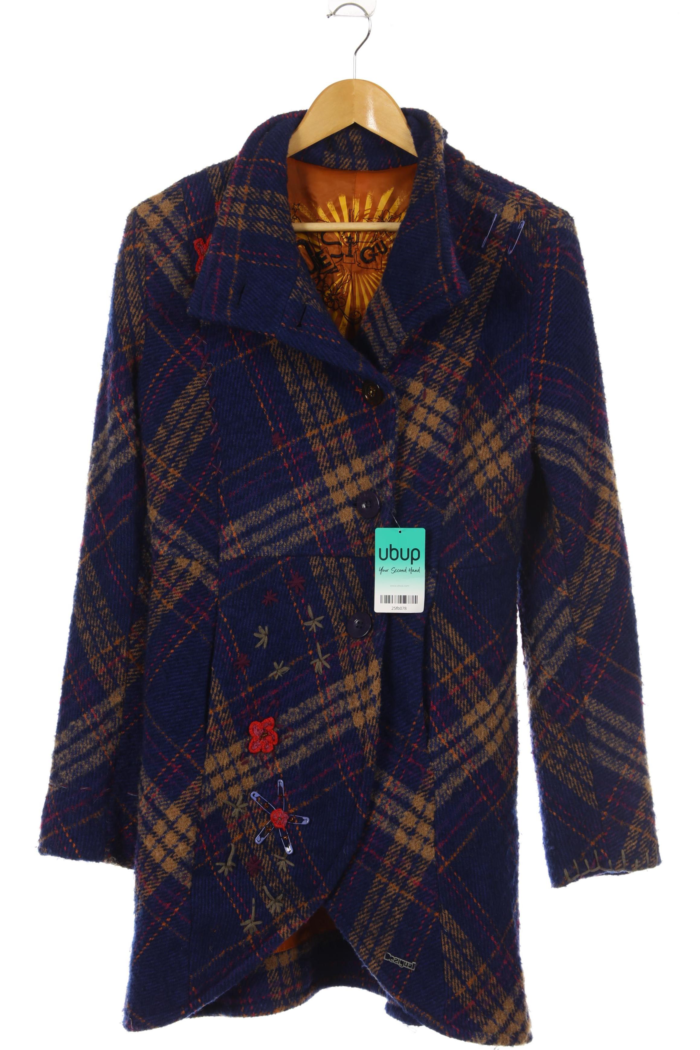 

Desigual Damen Mantel, blau, Gr.