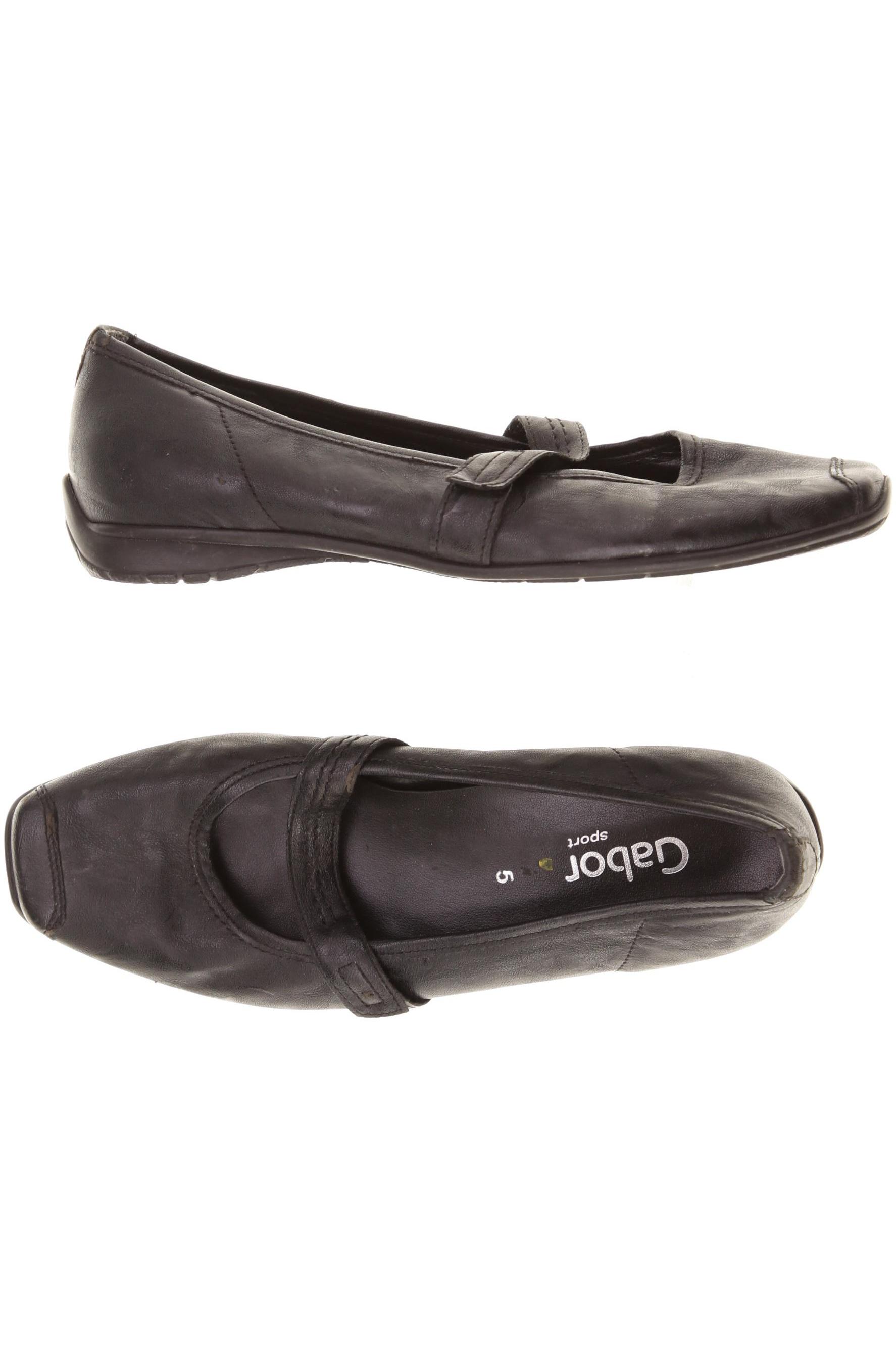 

Gabor Damen Halbschuh, schwarz, Gr. 5