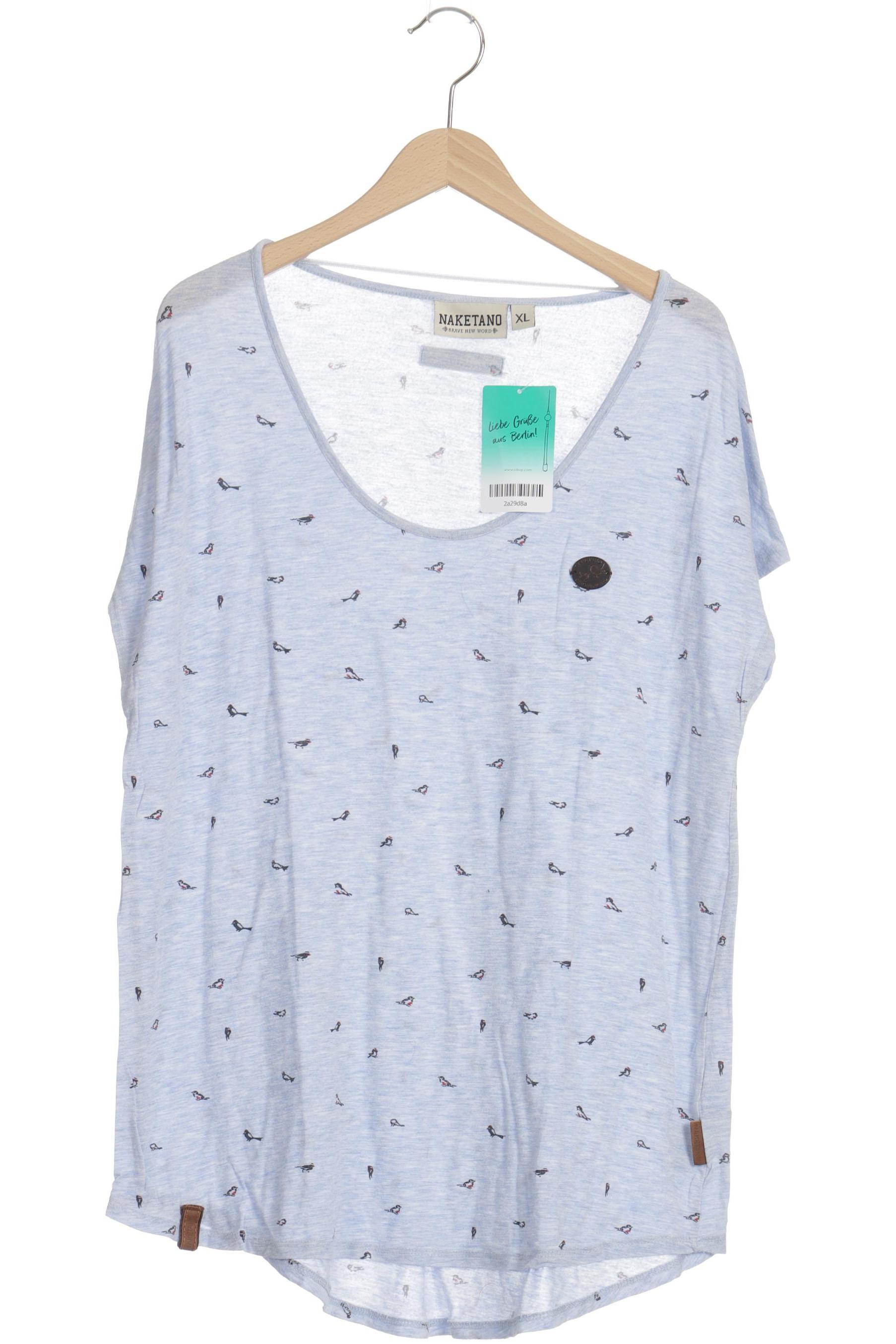 

Naketano Damen T-Shirt, blau, Gr.