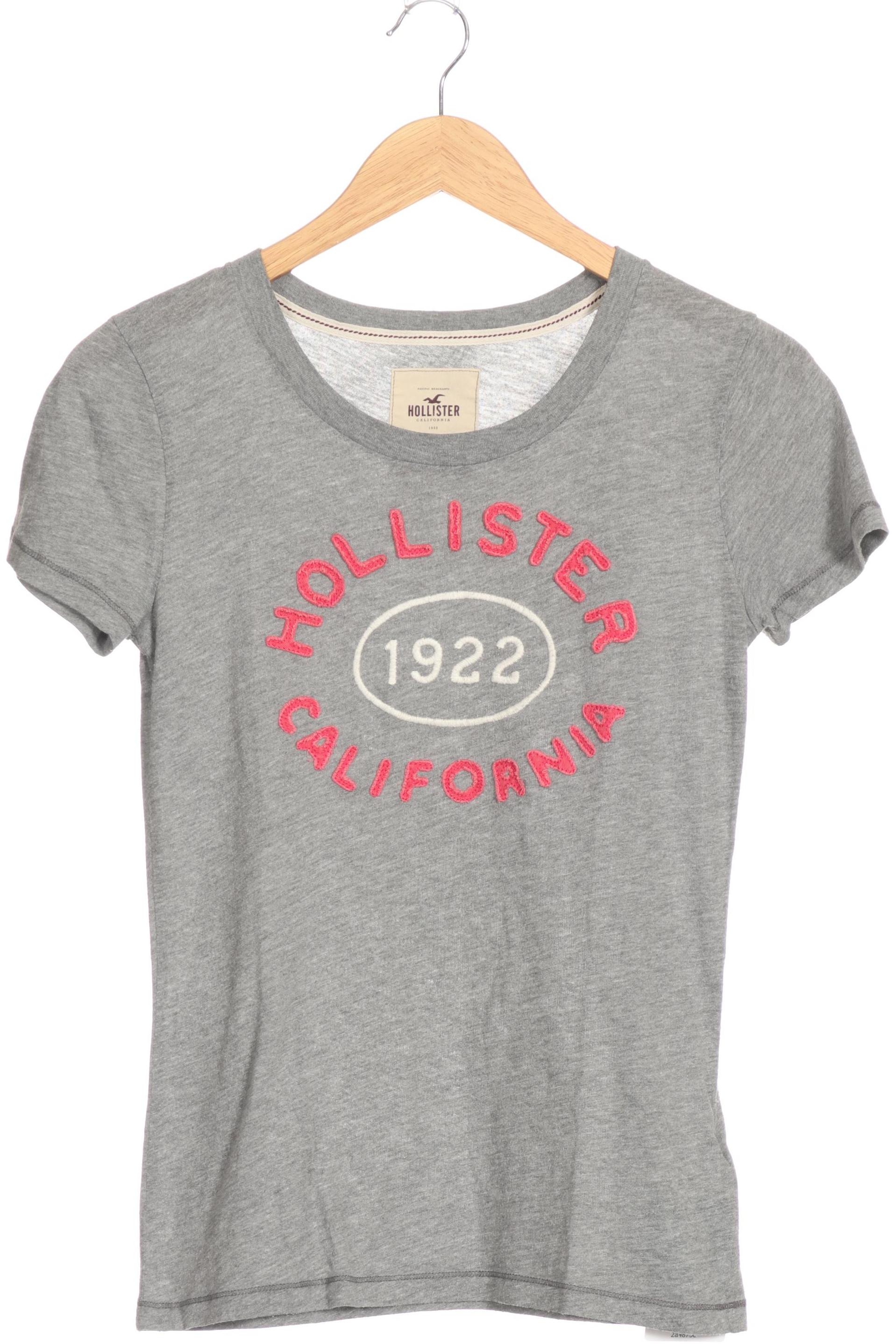 

Hollister Damen T-Shirt, grau, Gr.