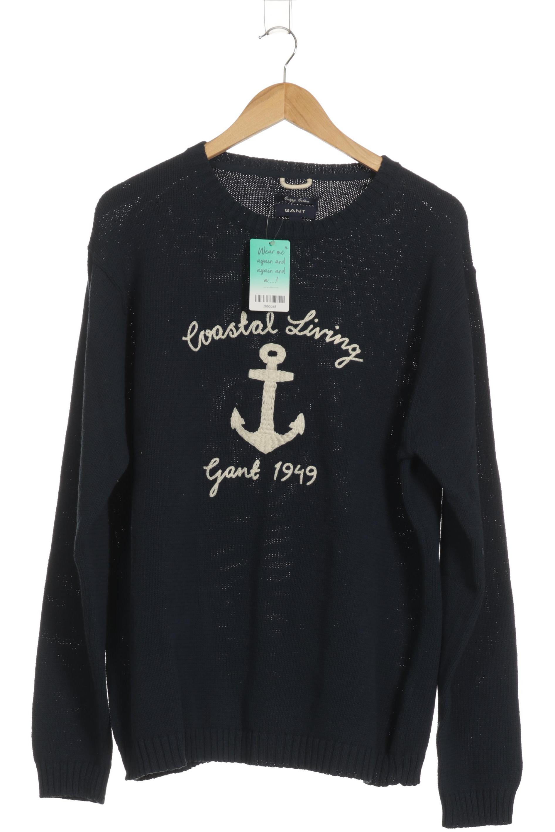 

Gant Herren Pullover, blau, Gr.