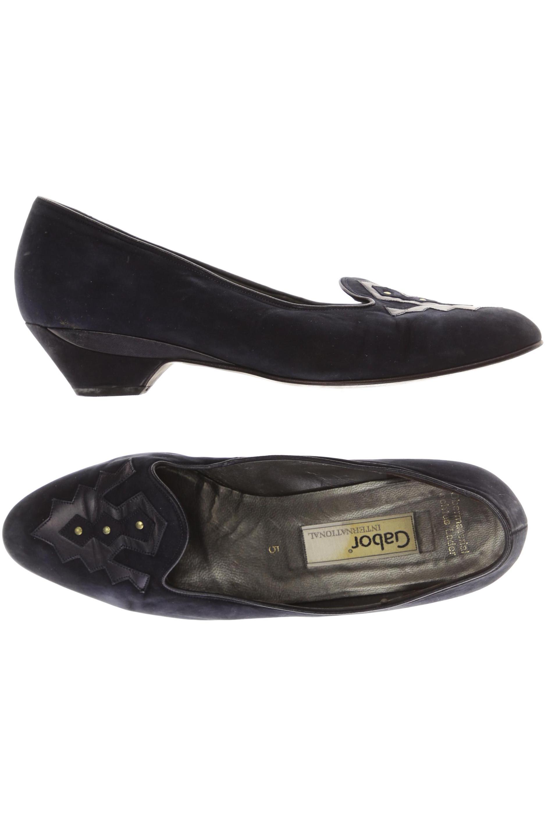 

Gabor Damen Pumps, blau, Gr. 5