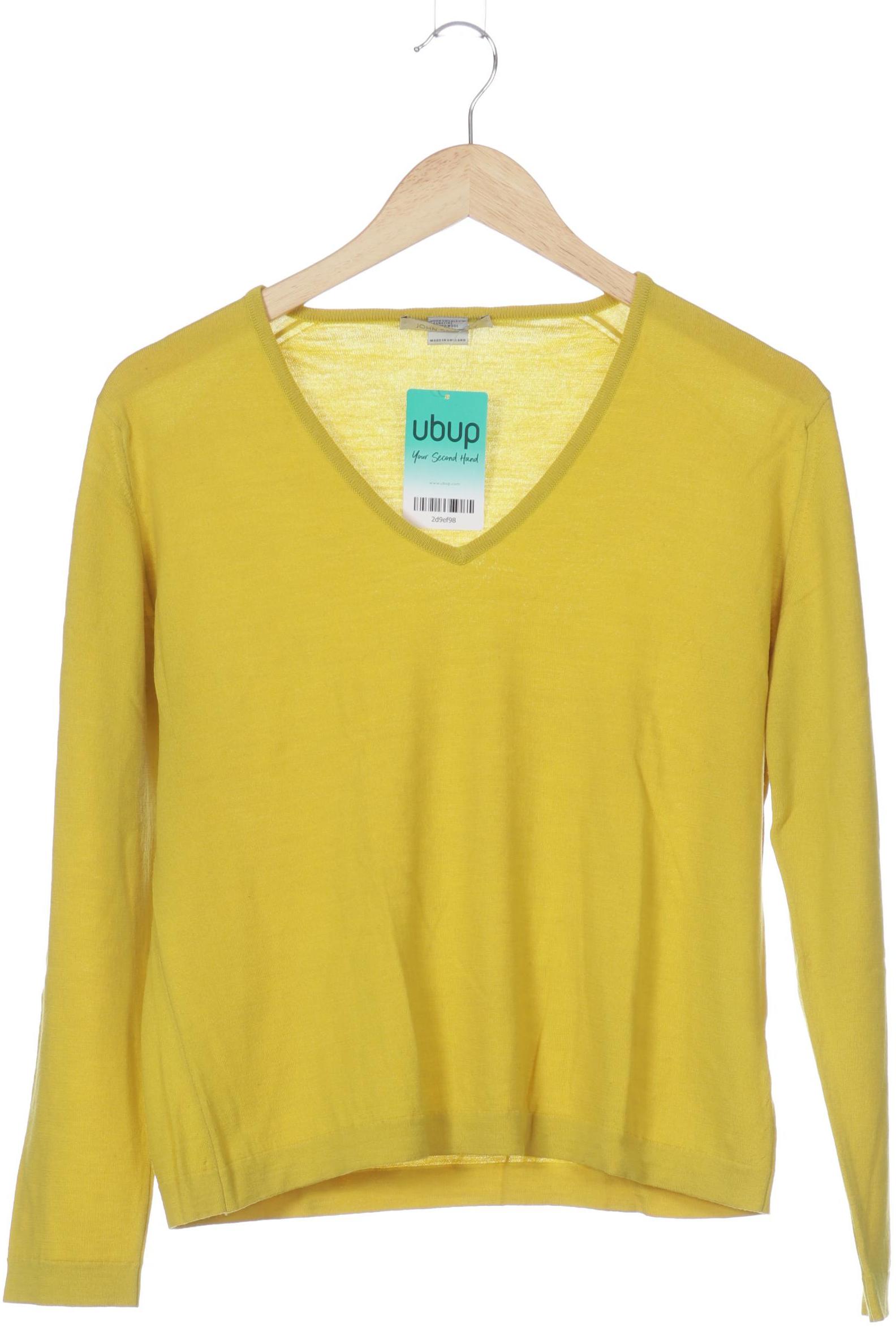 

John Smedley Damen Pullover, gelb, Gr.