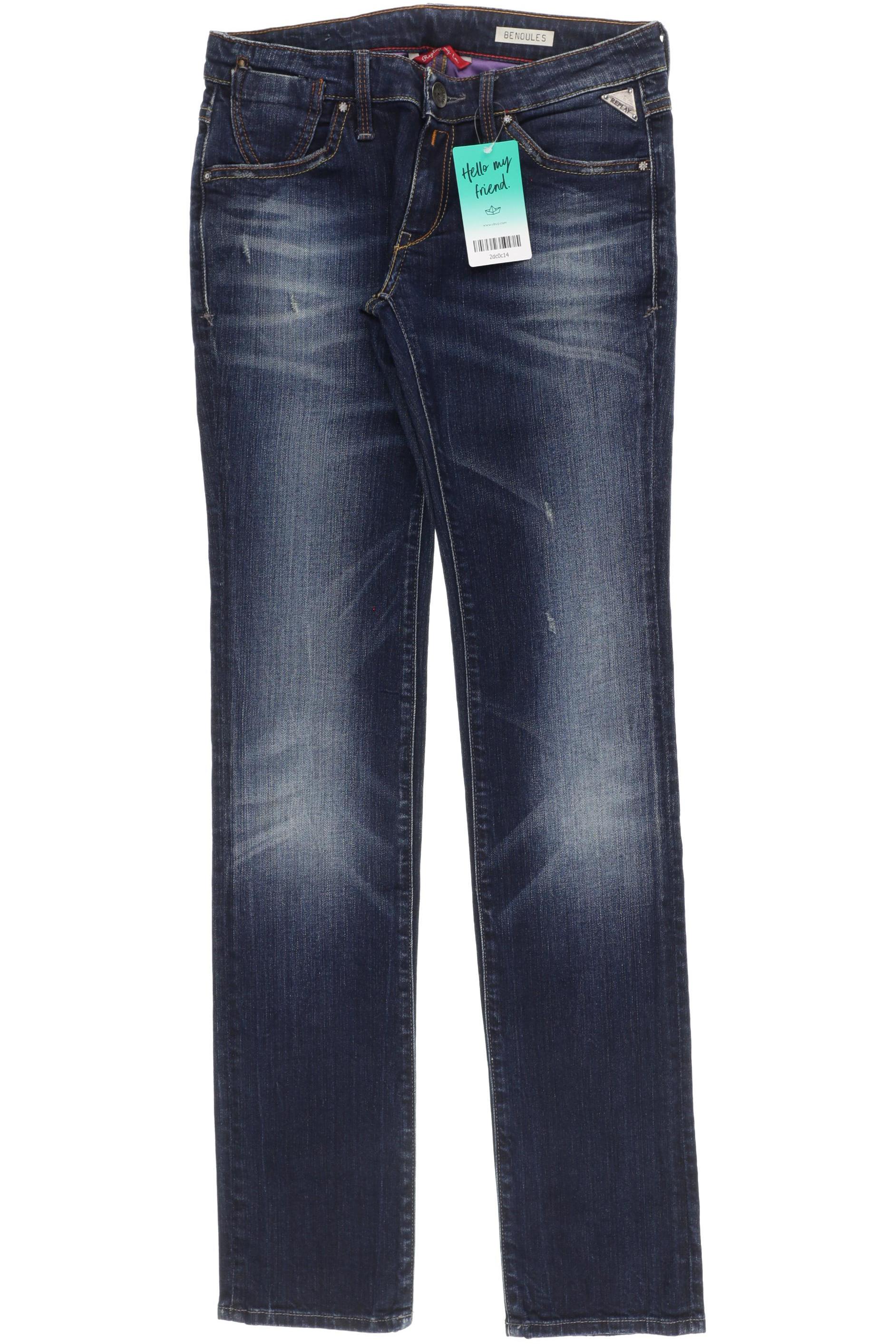 

Replay Damen Jeans, blau, Gr. 26