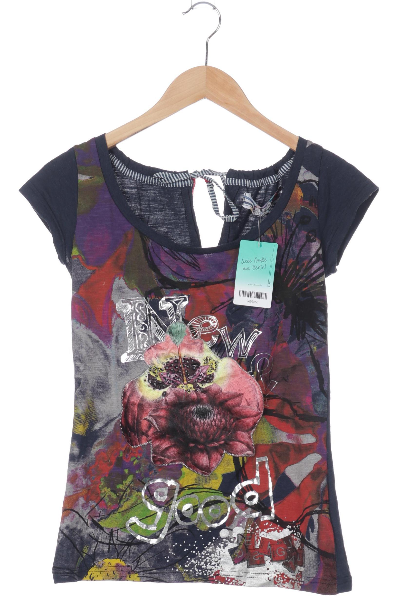 

Desigual Damen T-Shirt, blau, Gr.