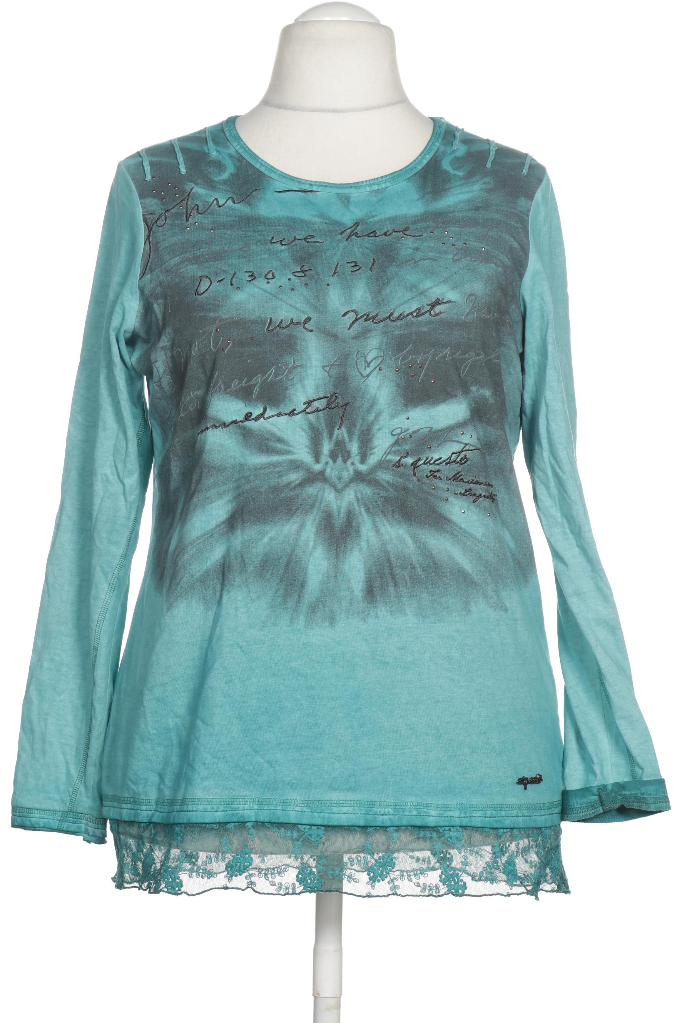 

s questo Damen Langarmshirt, blau, Gr. 42