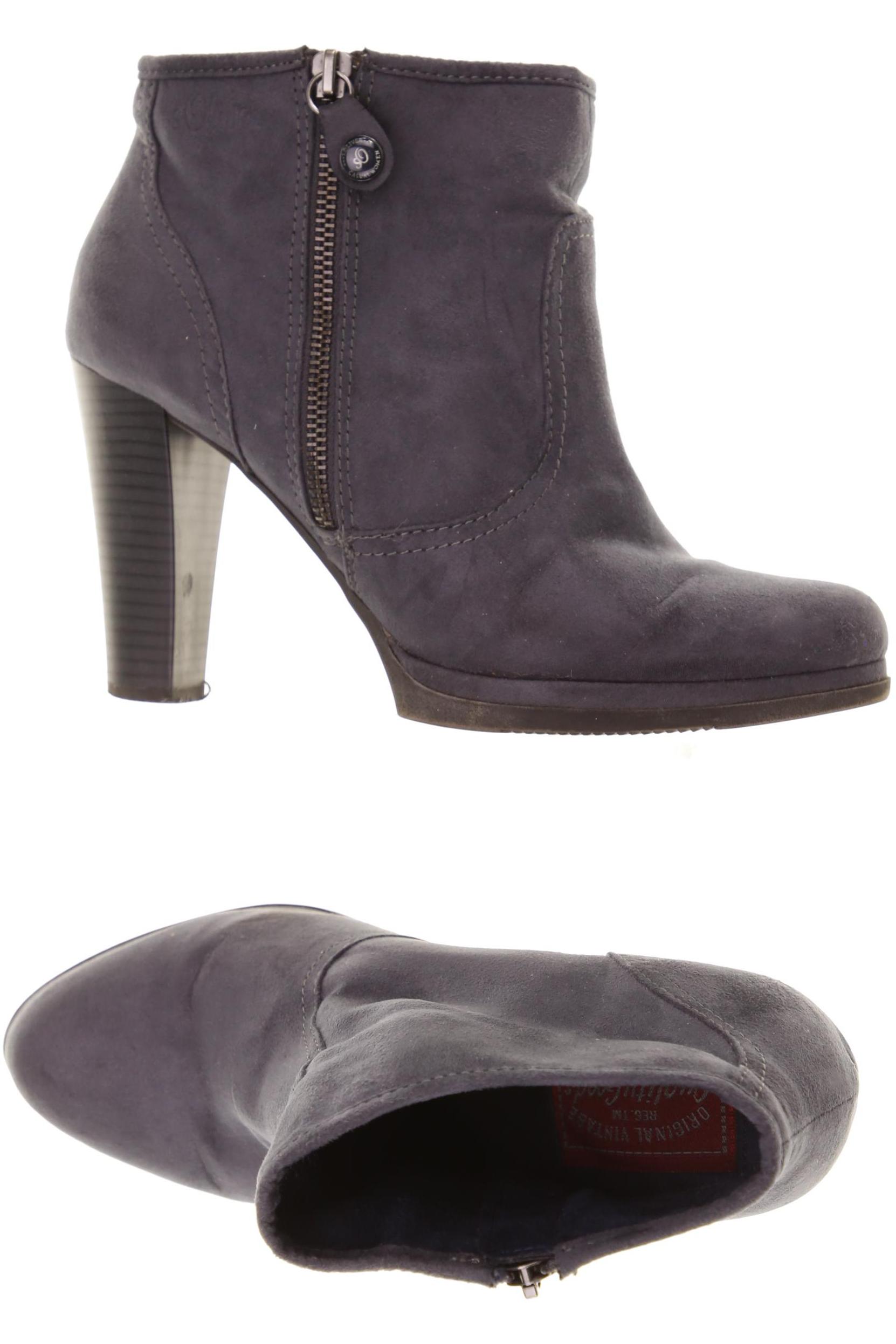 

s.Oliver Damen Stiefelette, blau, Gr. 40