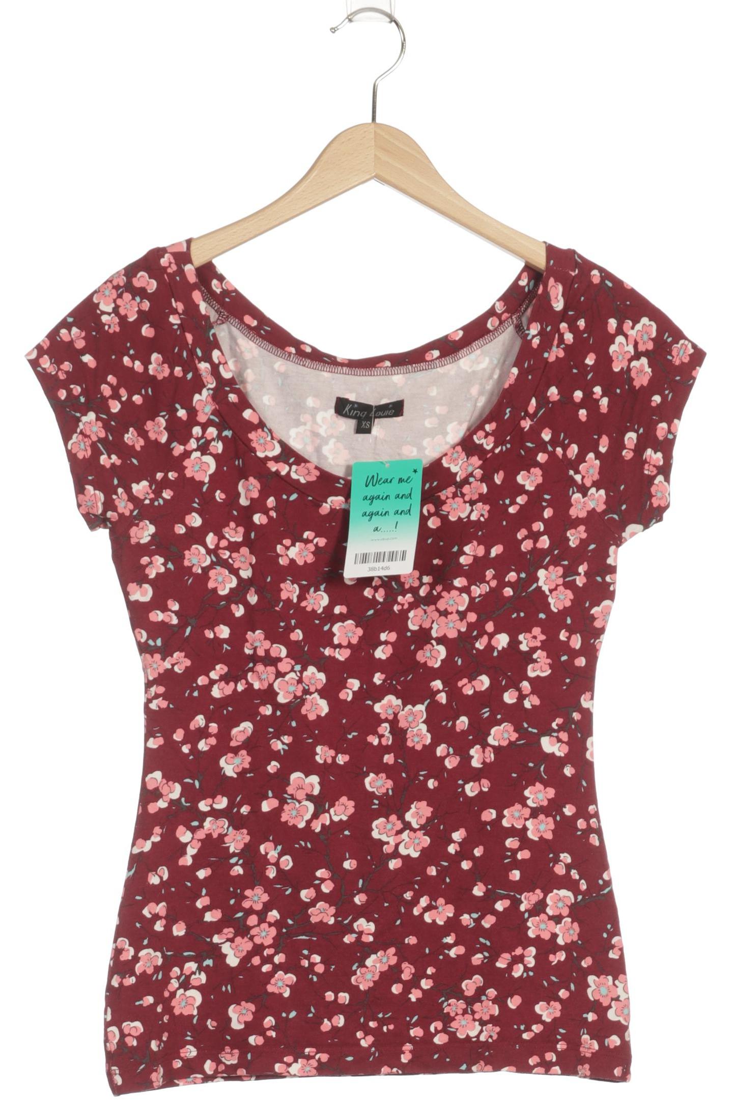 

King Louie Damen T-Shirt, rot, Gr.