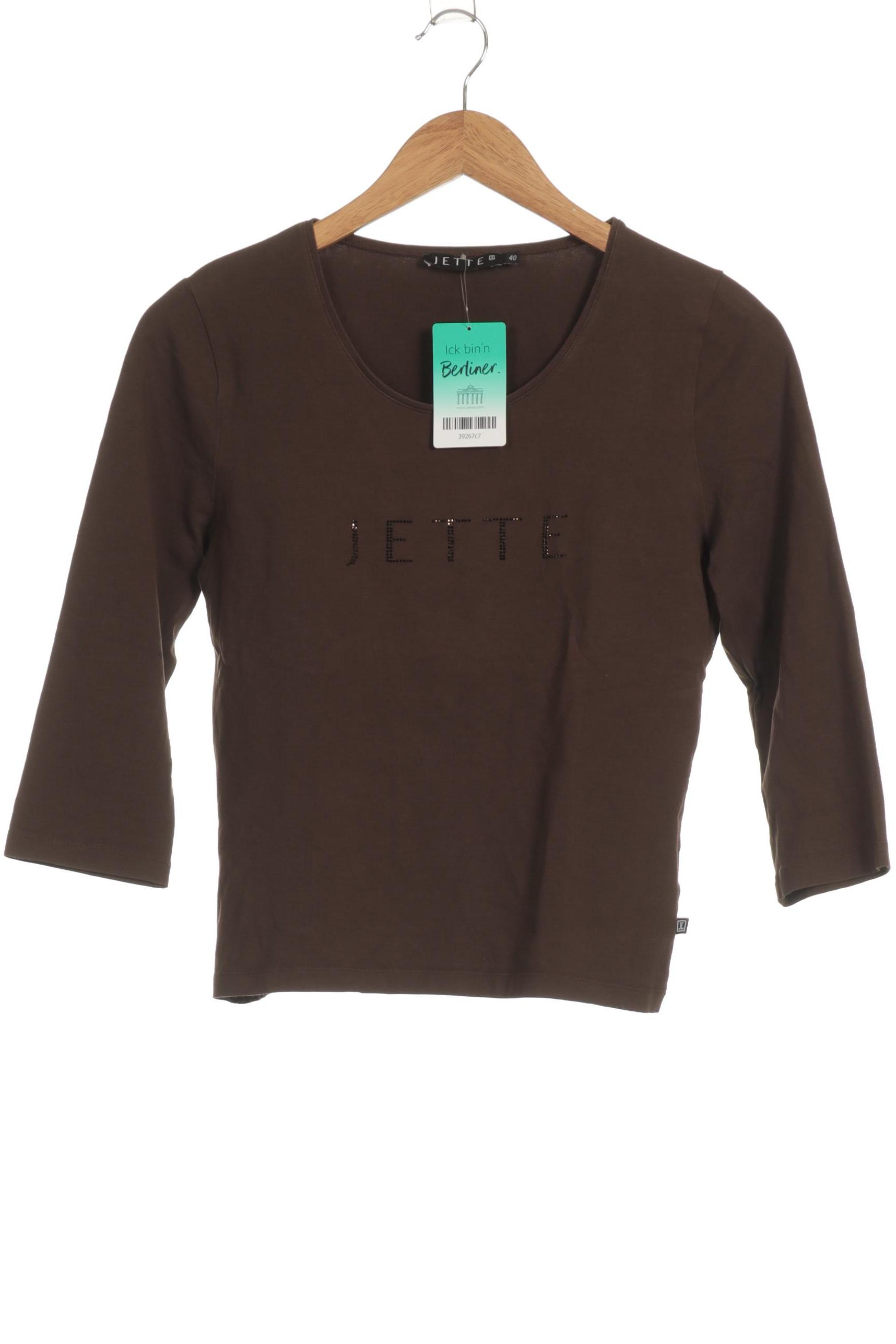 

Jette Jette Joop Damen Langarmshirt, braun, Gr. 40