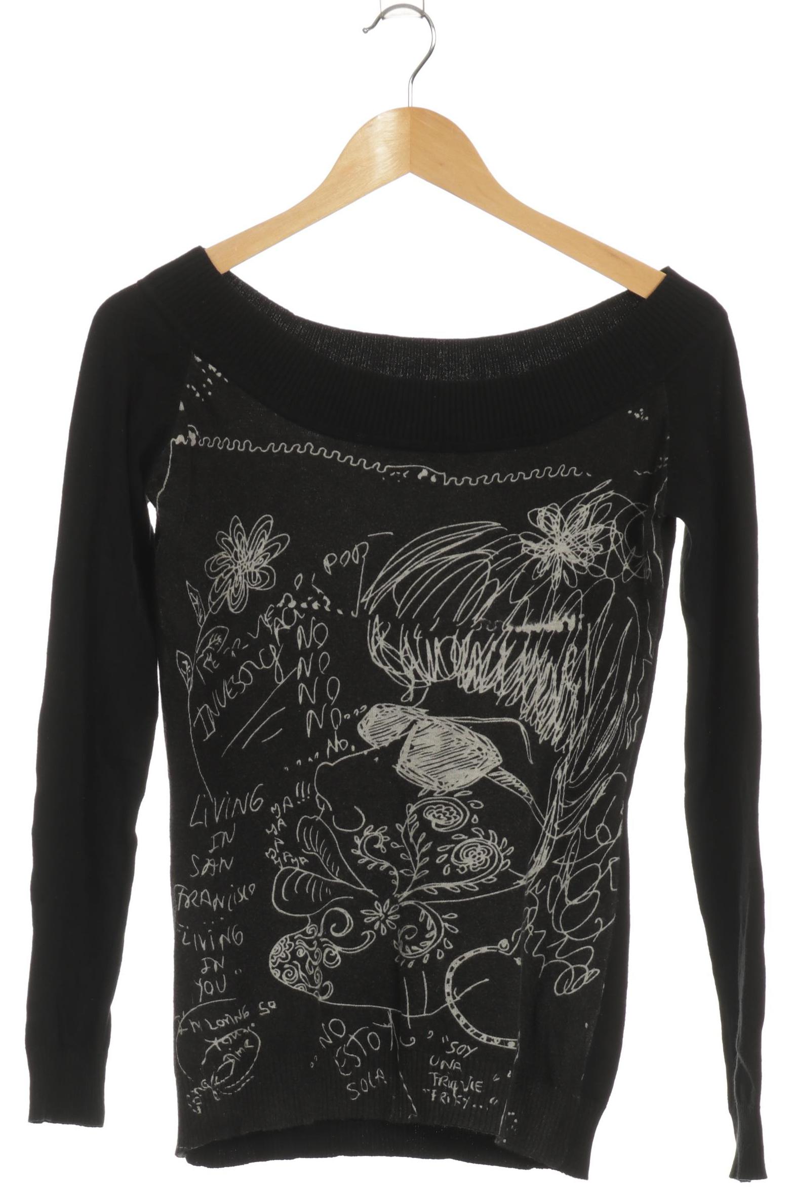 

Desigual Damen Pullover, schwarz, Gr.