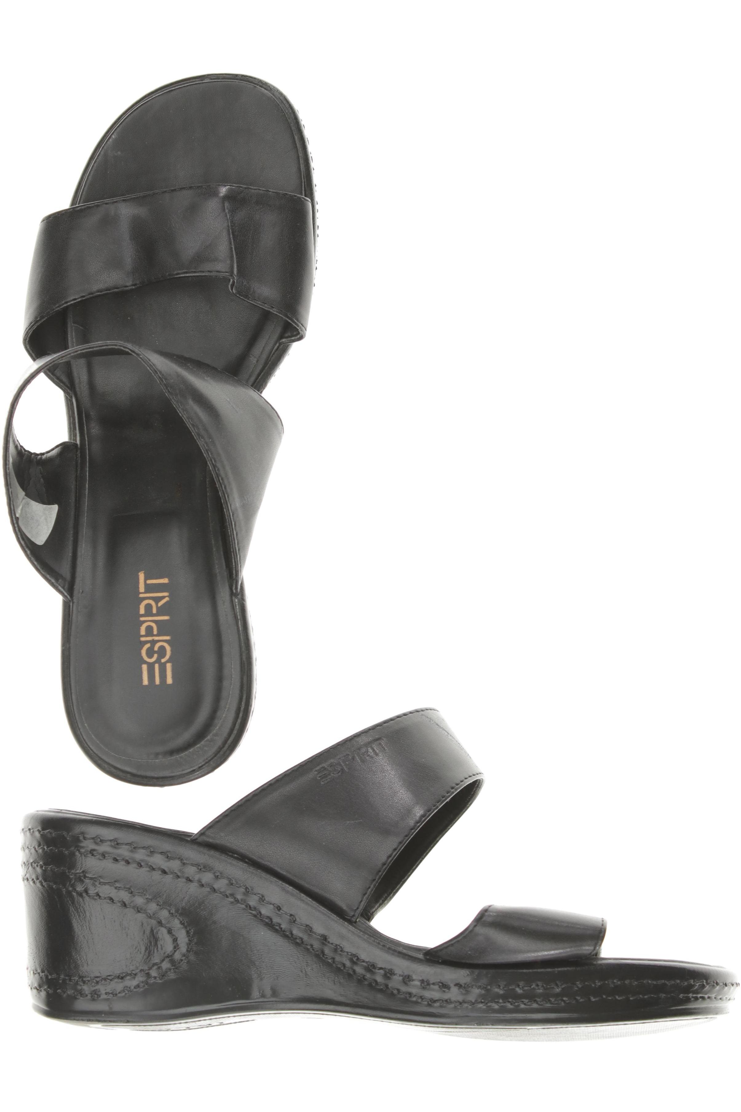 

Esprit Damen Sandale, schwarz, Gr. 38