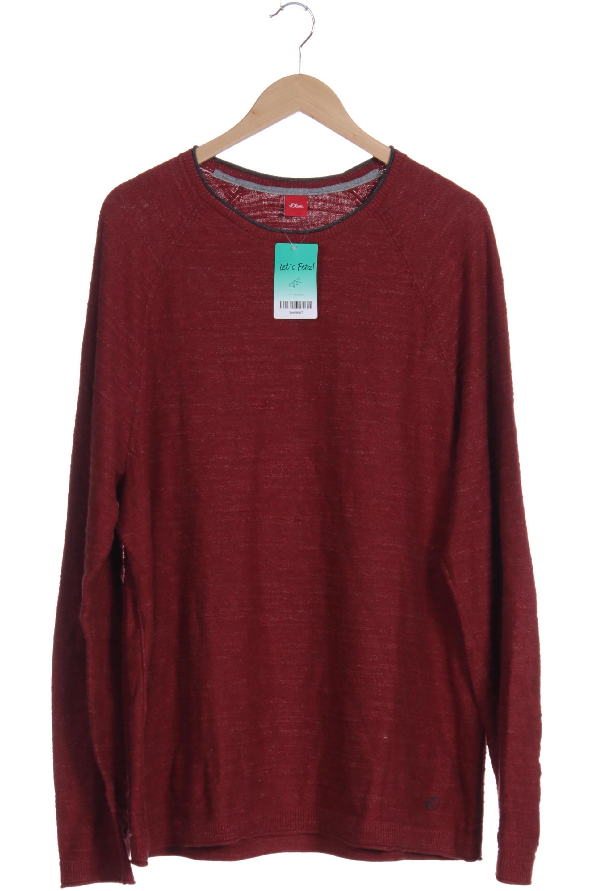 

s.Oliver Herren Pullover, rot, Gr.