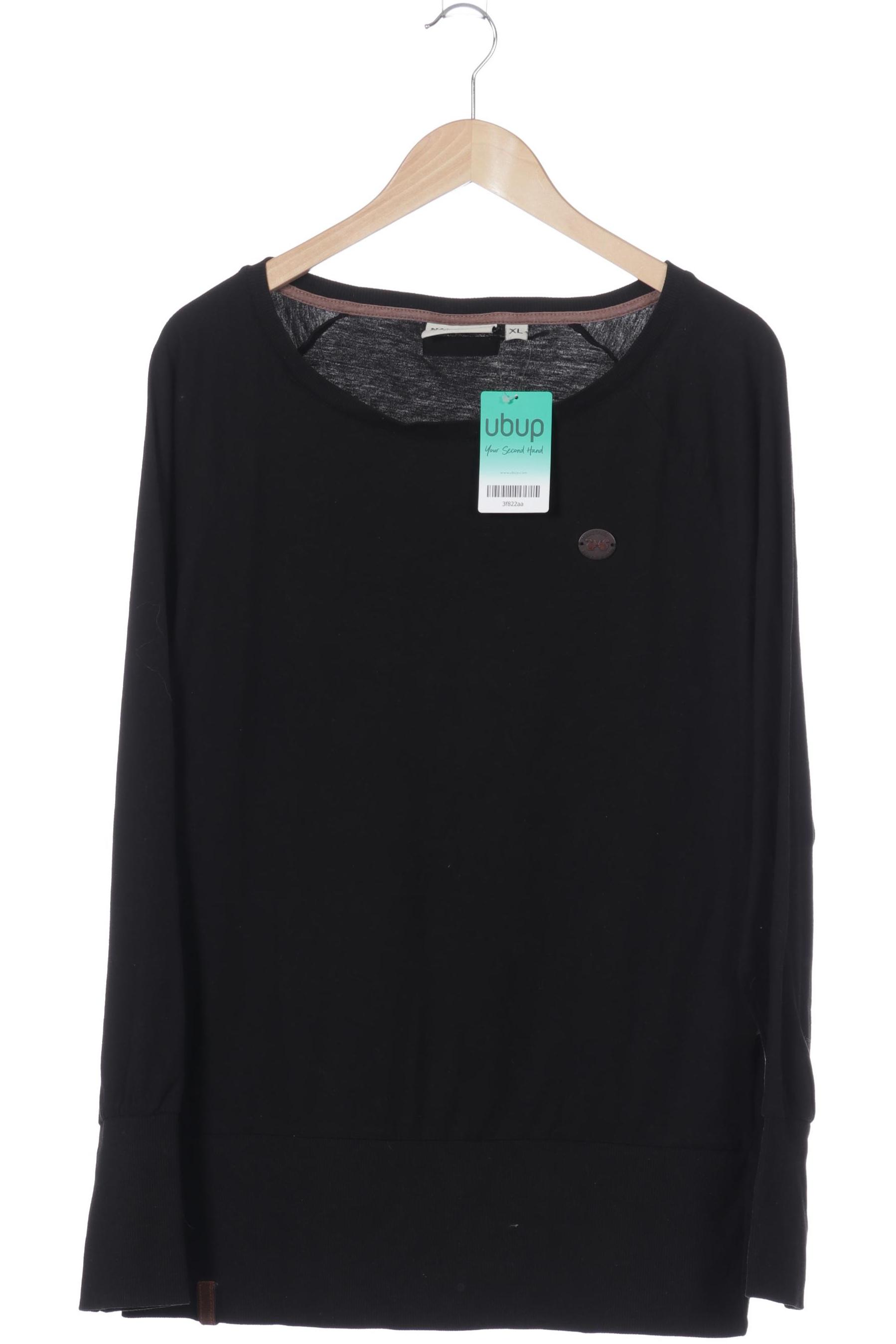 

Naketano Damen Langarmshirt, schwarz, Gr.