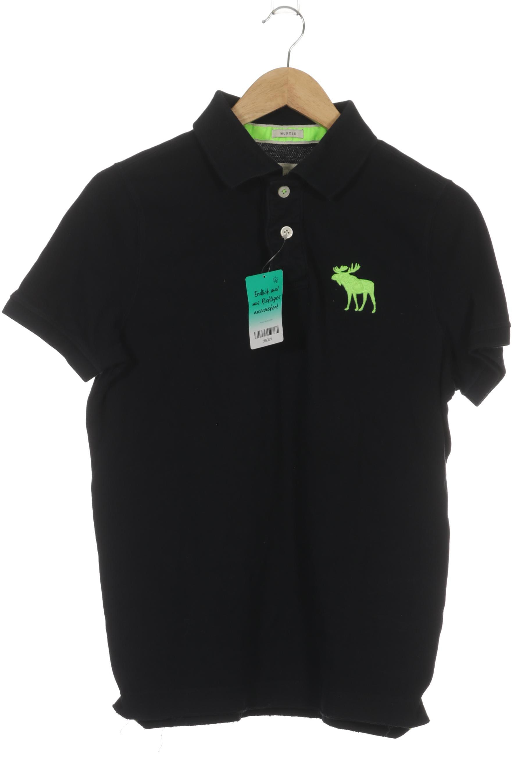 

Abercrombie & Fitch Herren Poloshirt, schwarz, Gr.