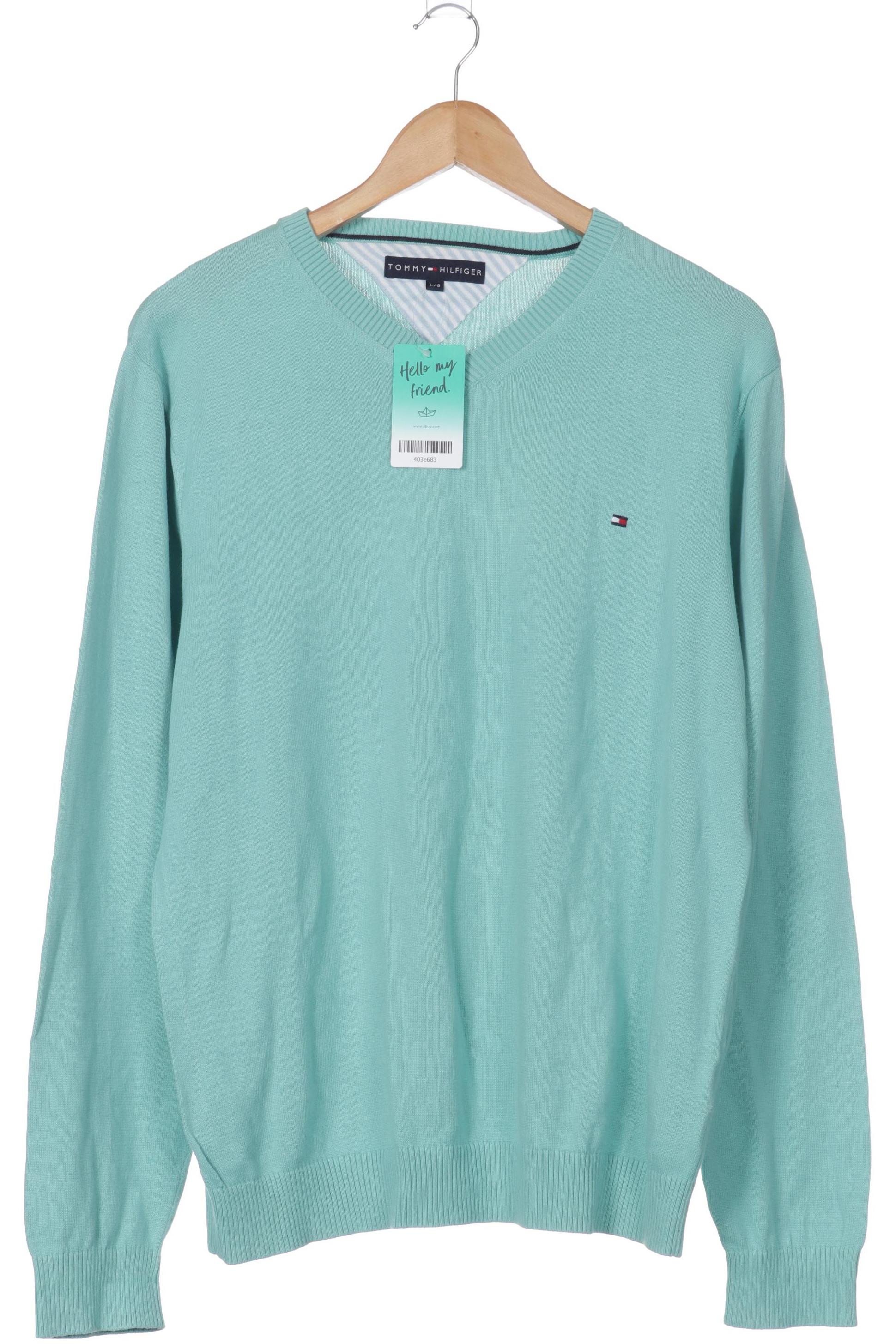 

Tommy Hilfiger Herren Pullover, türkis, Gr.