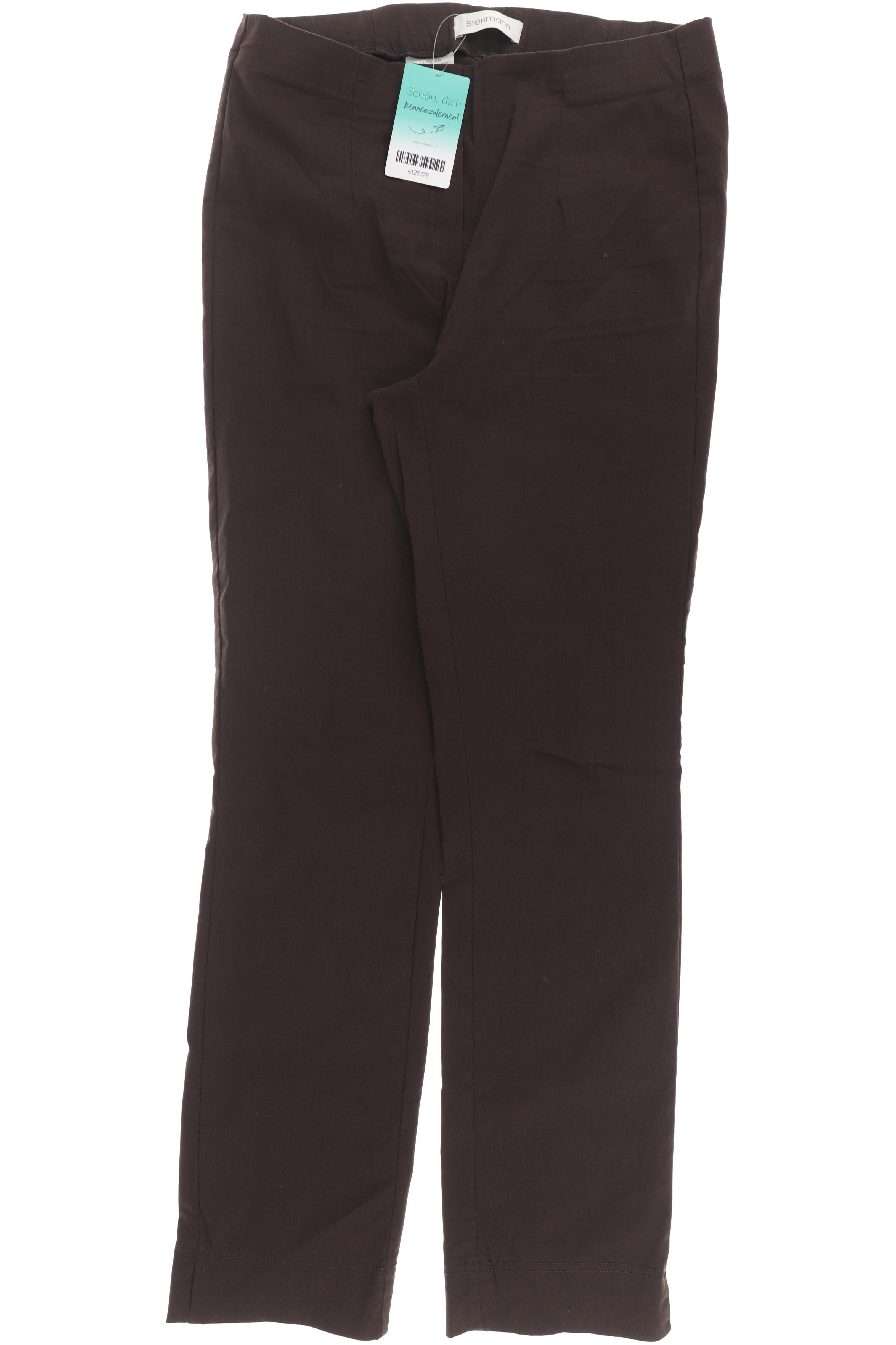 

stehmann Damen Stoffhose, braun, Gr. 38