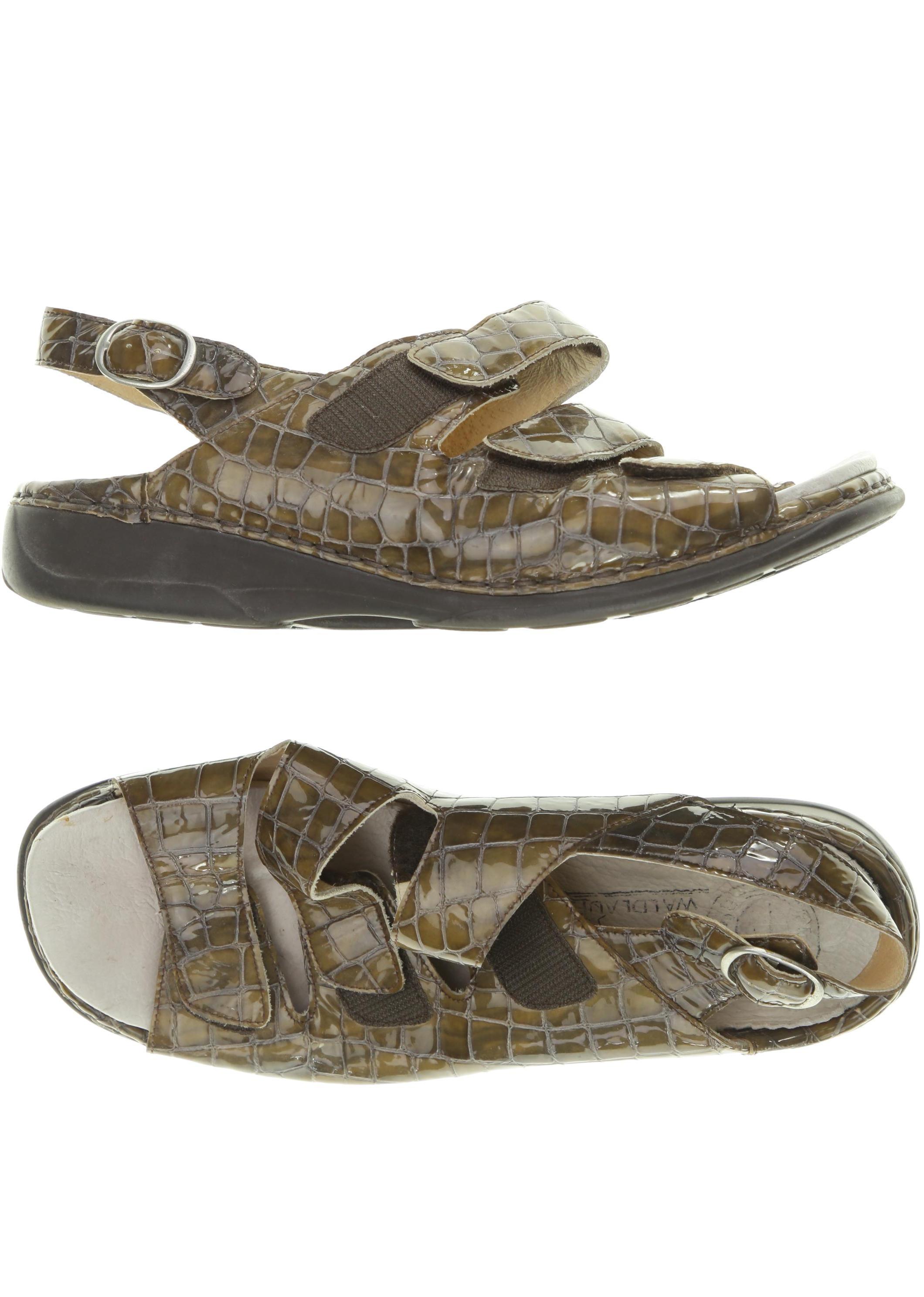 

waldläufer Damen Sandale, grün, Gr. 7.5