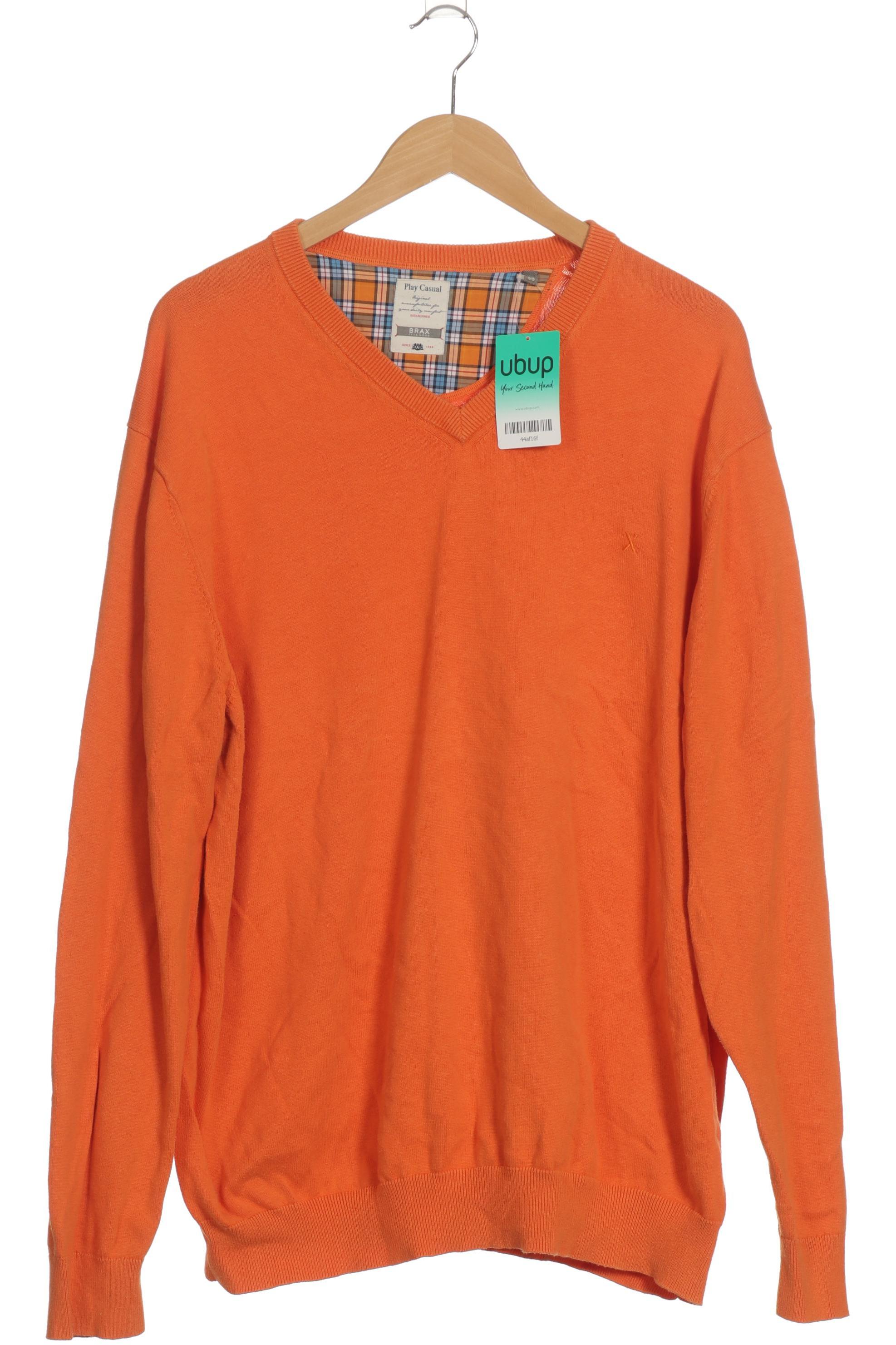 

Brax Herren Pullover, orange, Gr. 58