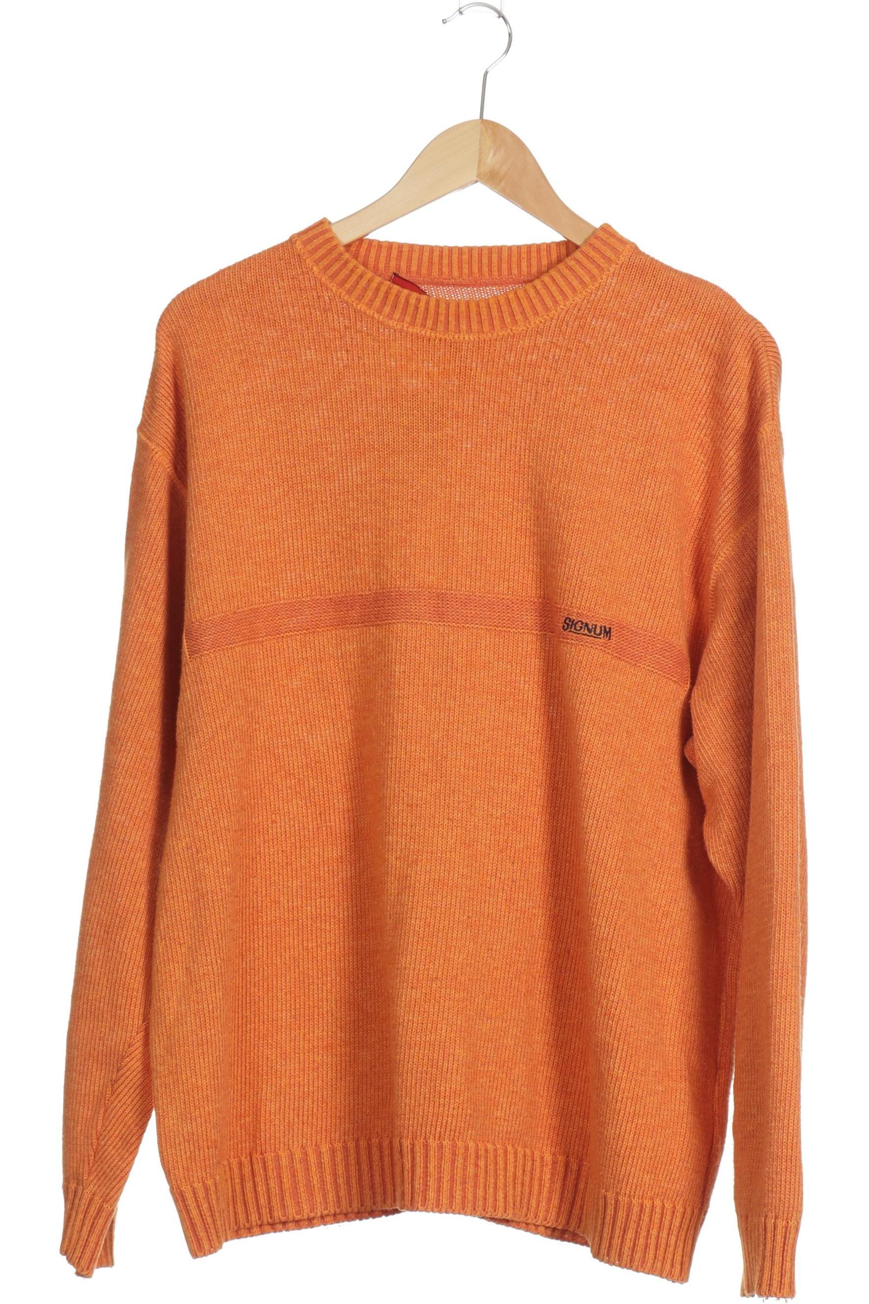 

Signum Herren Pullover, orange, Gr.