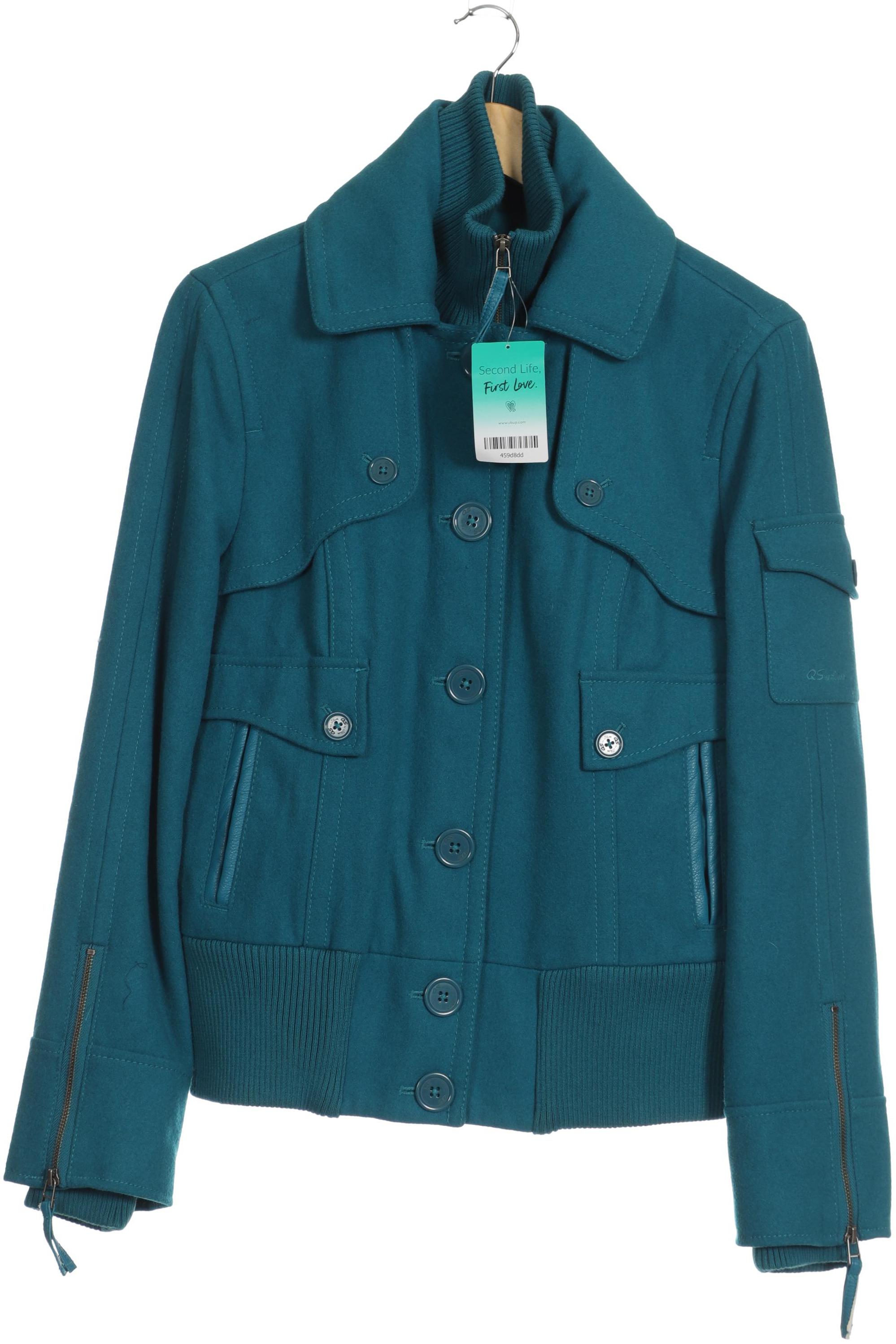 

QS by s.Oliver Damen Jacke, türkis, Gr.