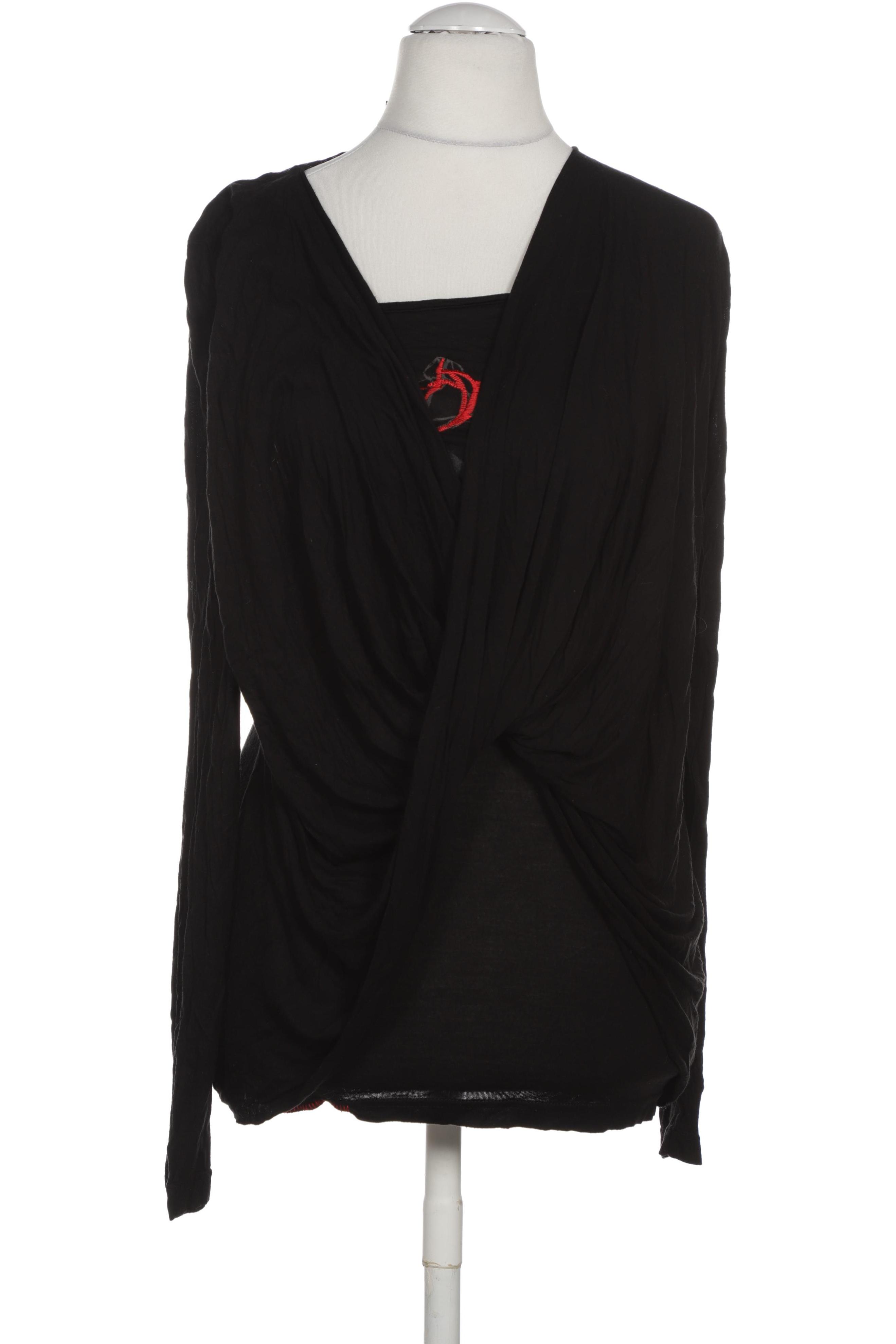 

Desigual Damen Langarmshirt, schwarz, Gr.