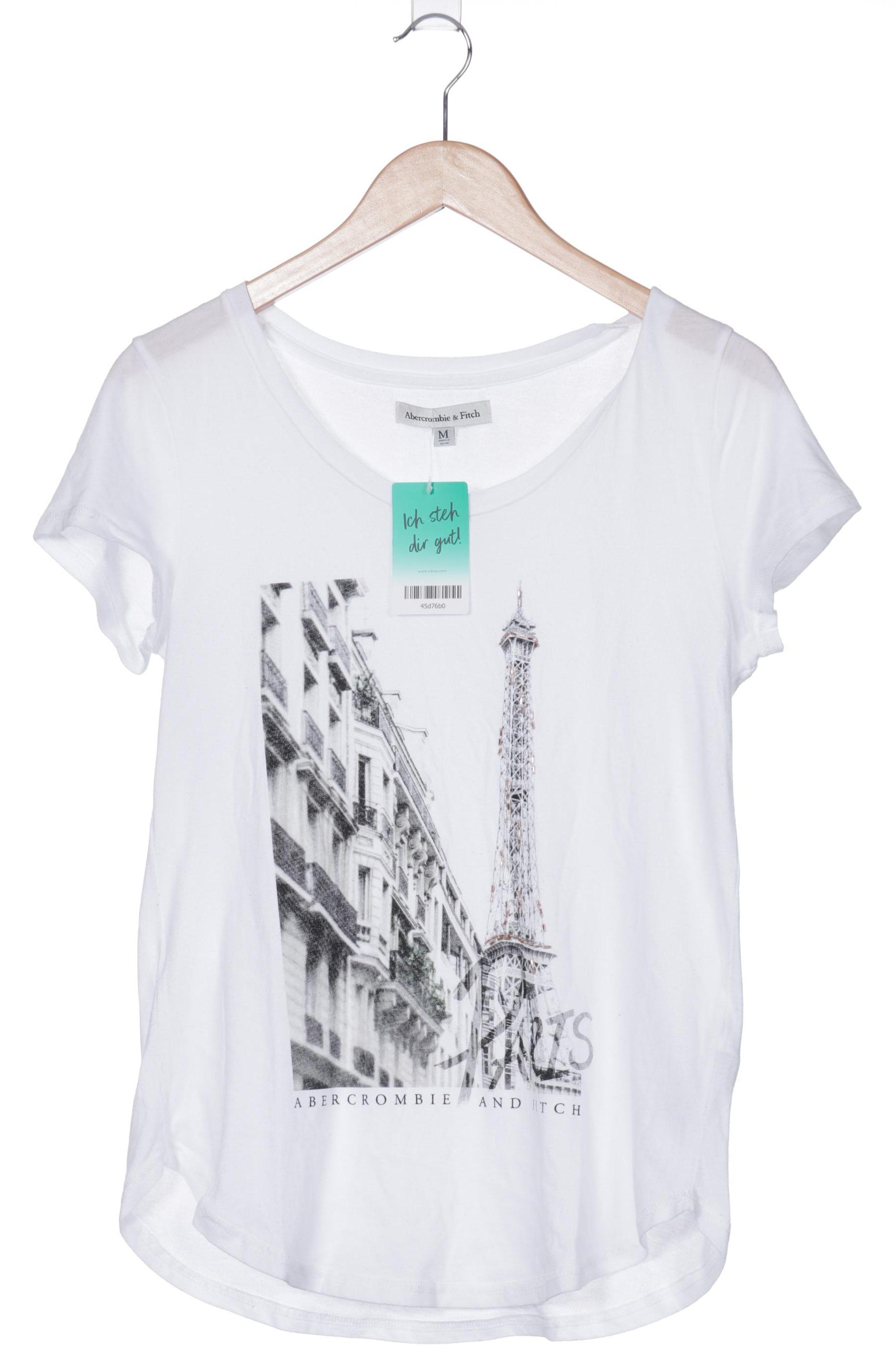 

Abercrombie & Fitch Damen T-Shirt, weiß, Gr.