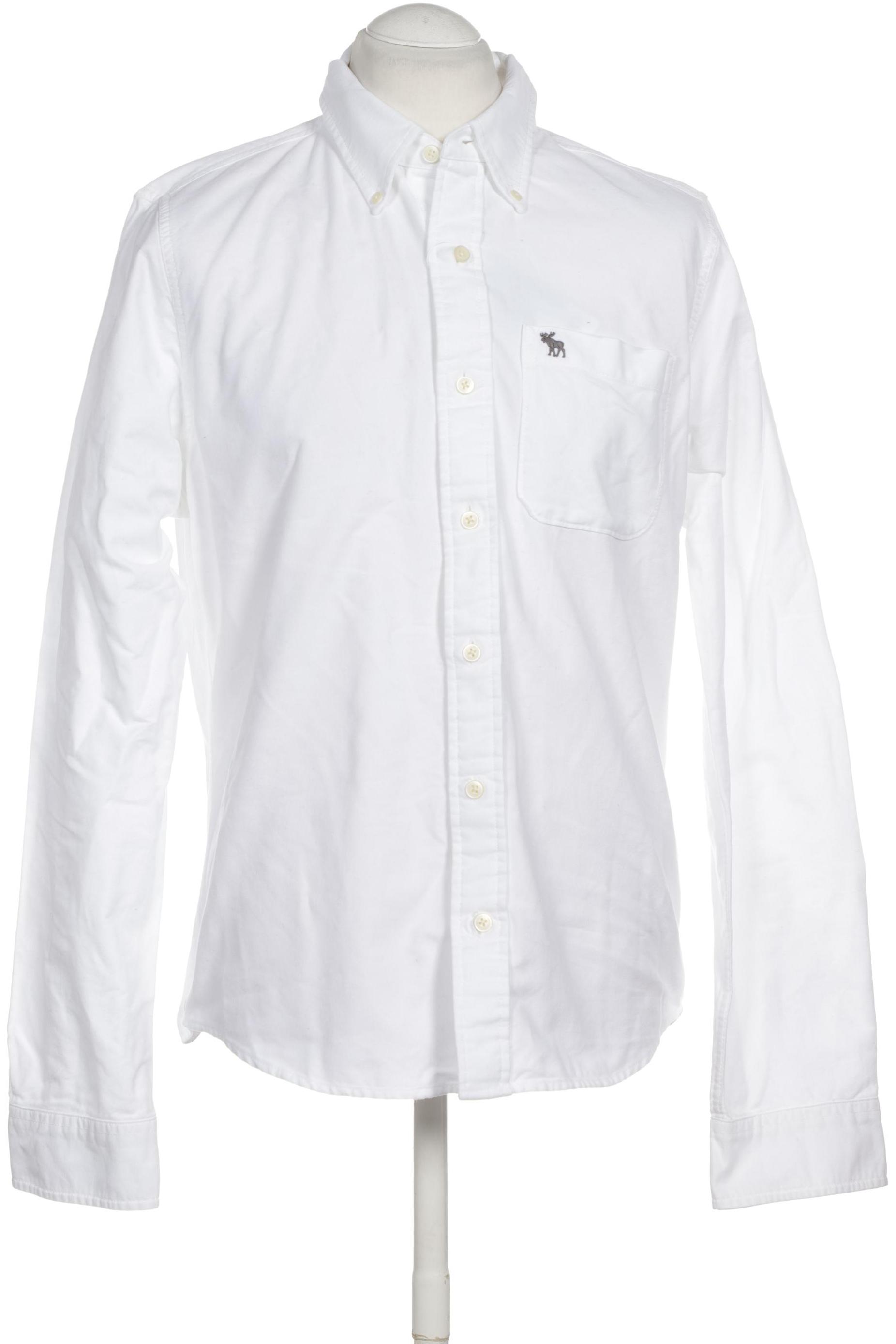 

Abercrombie & Fitch Herren Hemd, weiß, Gr.
