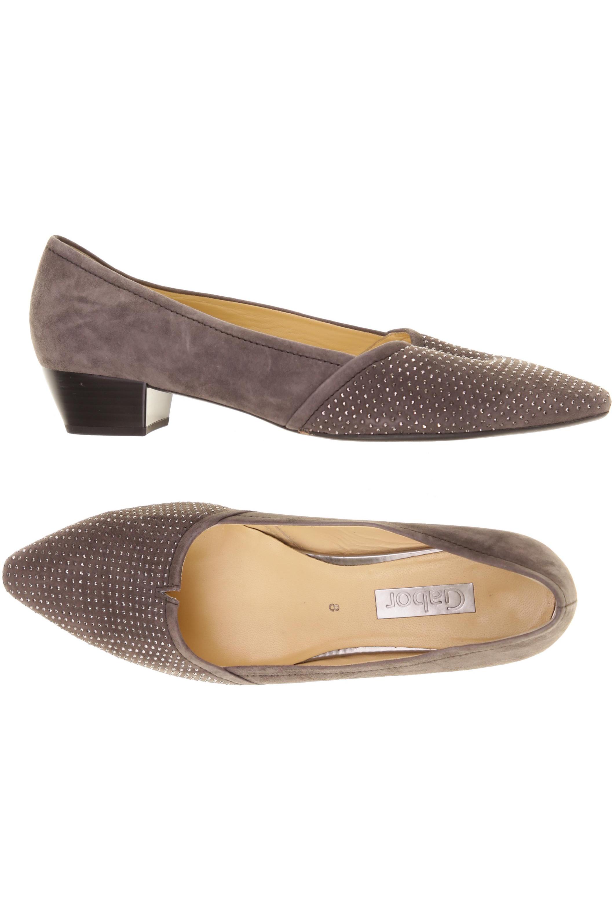 

Gabor Damen Pumps, grau, Gr. 8