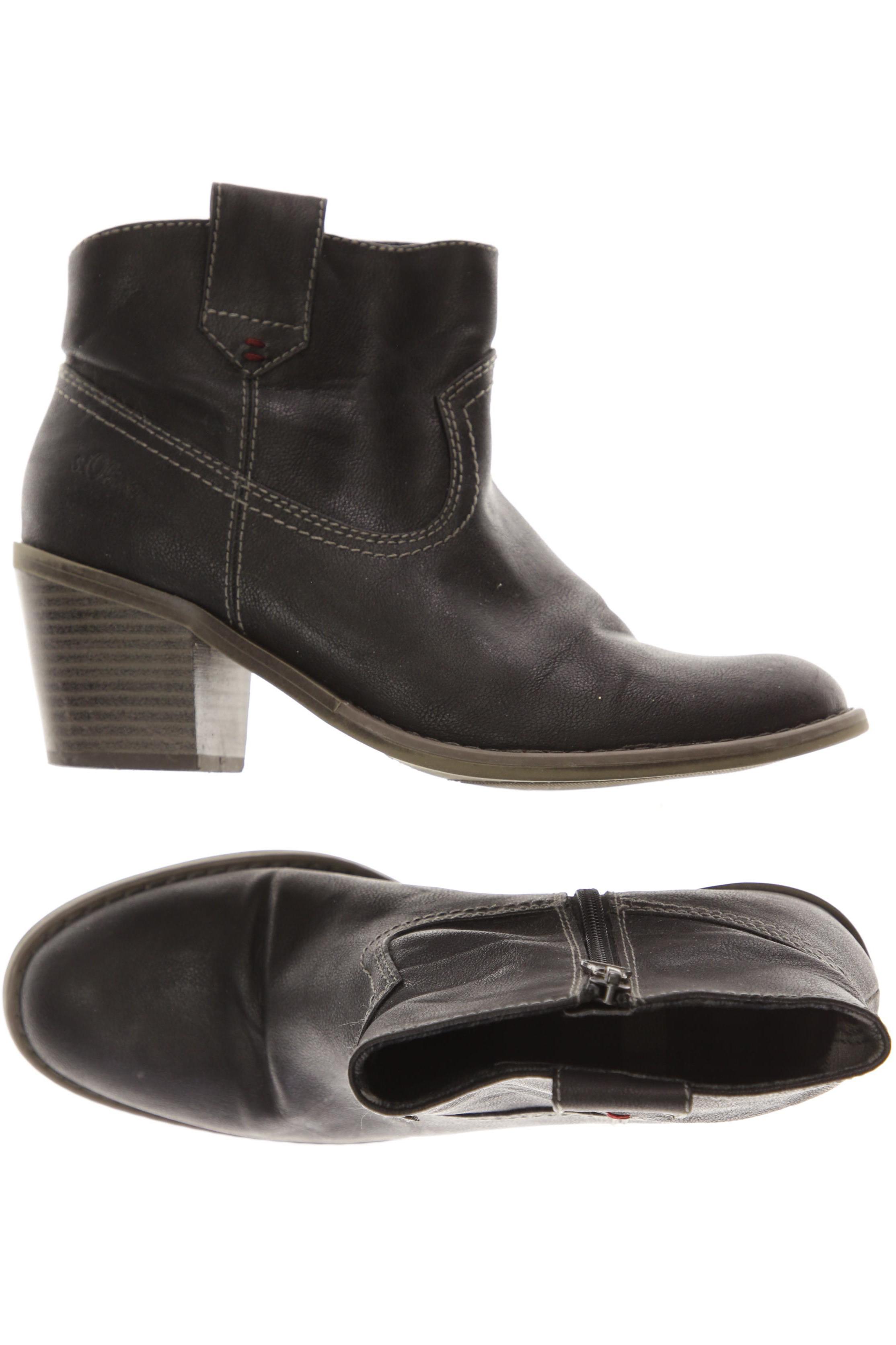 

s.Oliver Damen Stiefelette, schwarz, Gr. 39