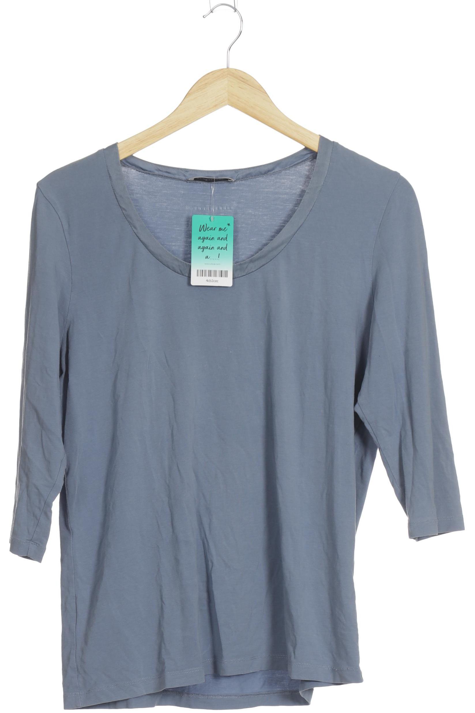 

Rene Lezard Damen Langarmshirt, blau, Gr. 44