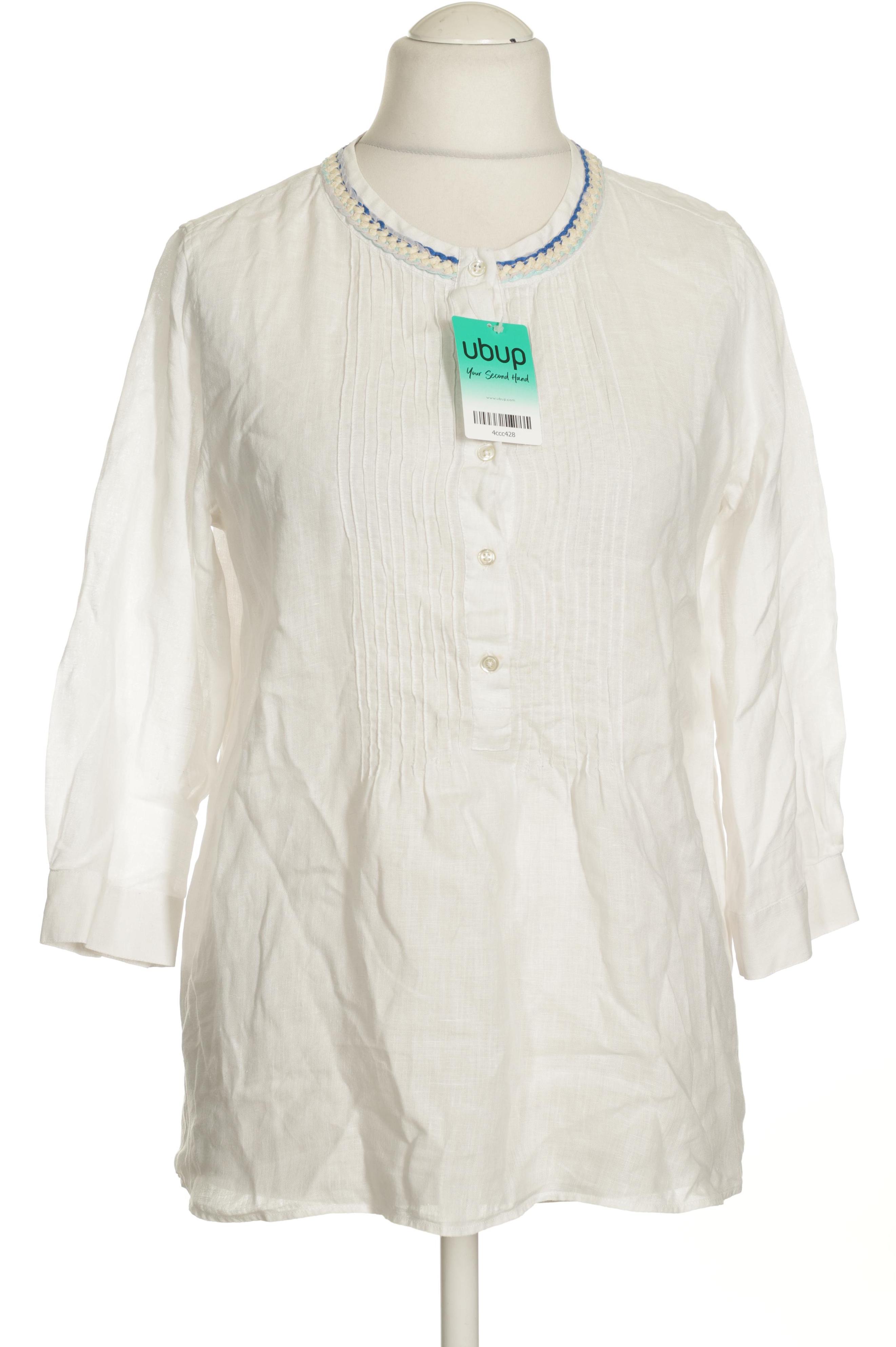 

0039 Italy Damen Bluse, weiß, Gr.