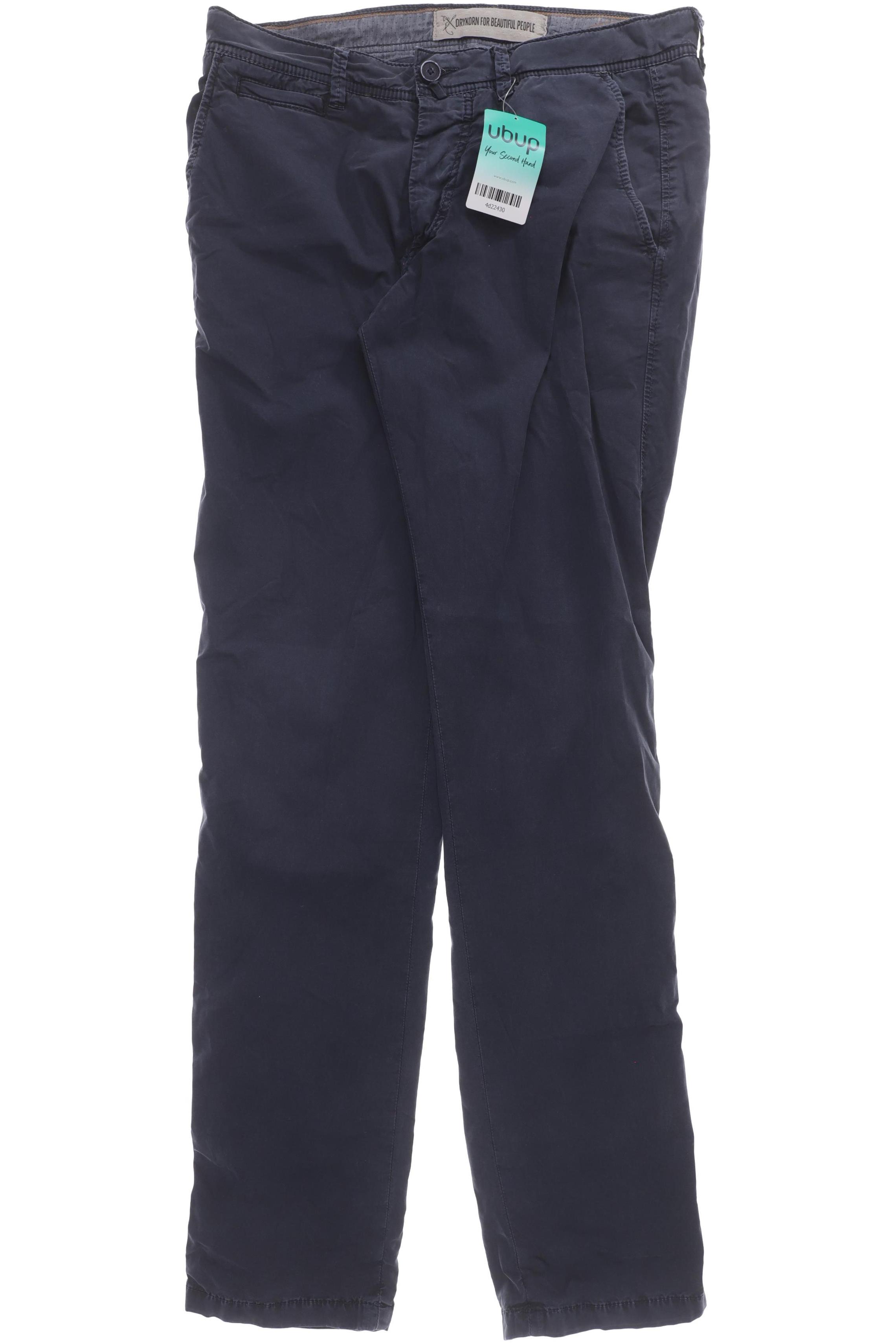 

Drykorn Herren Stoffhose, blau, Gr. 32