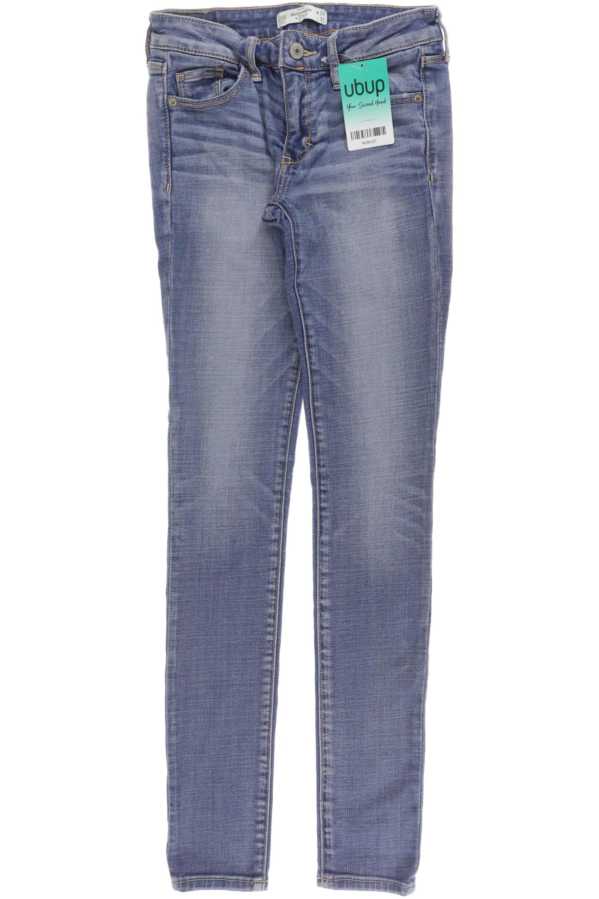 

Abercrombie & Fitch Damen Jeans, blau, Gr. 24