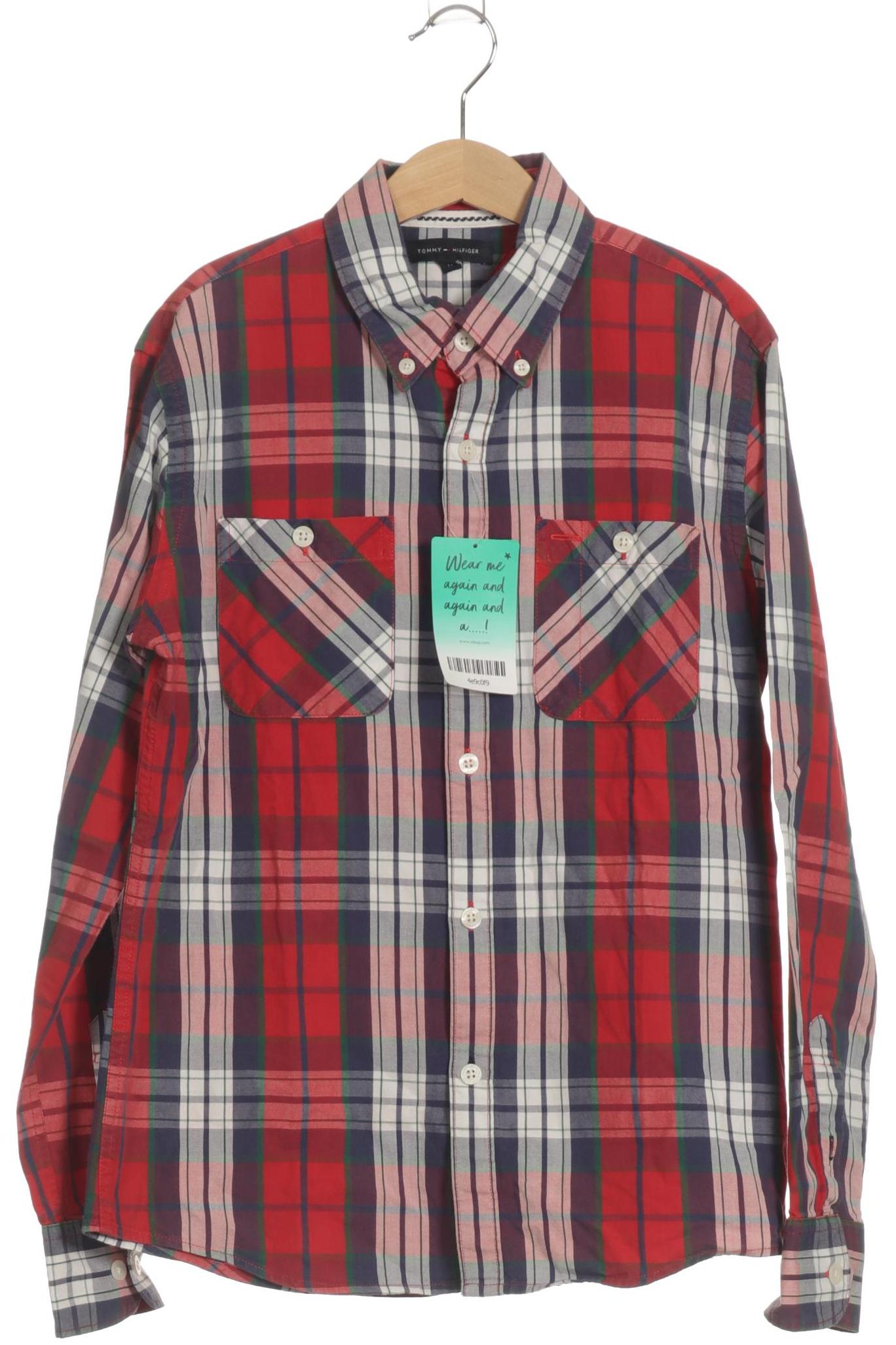 

Tommy Hilfiger Jungen Hemd, rot, Gr. 152