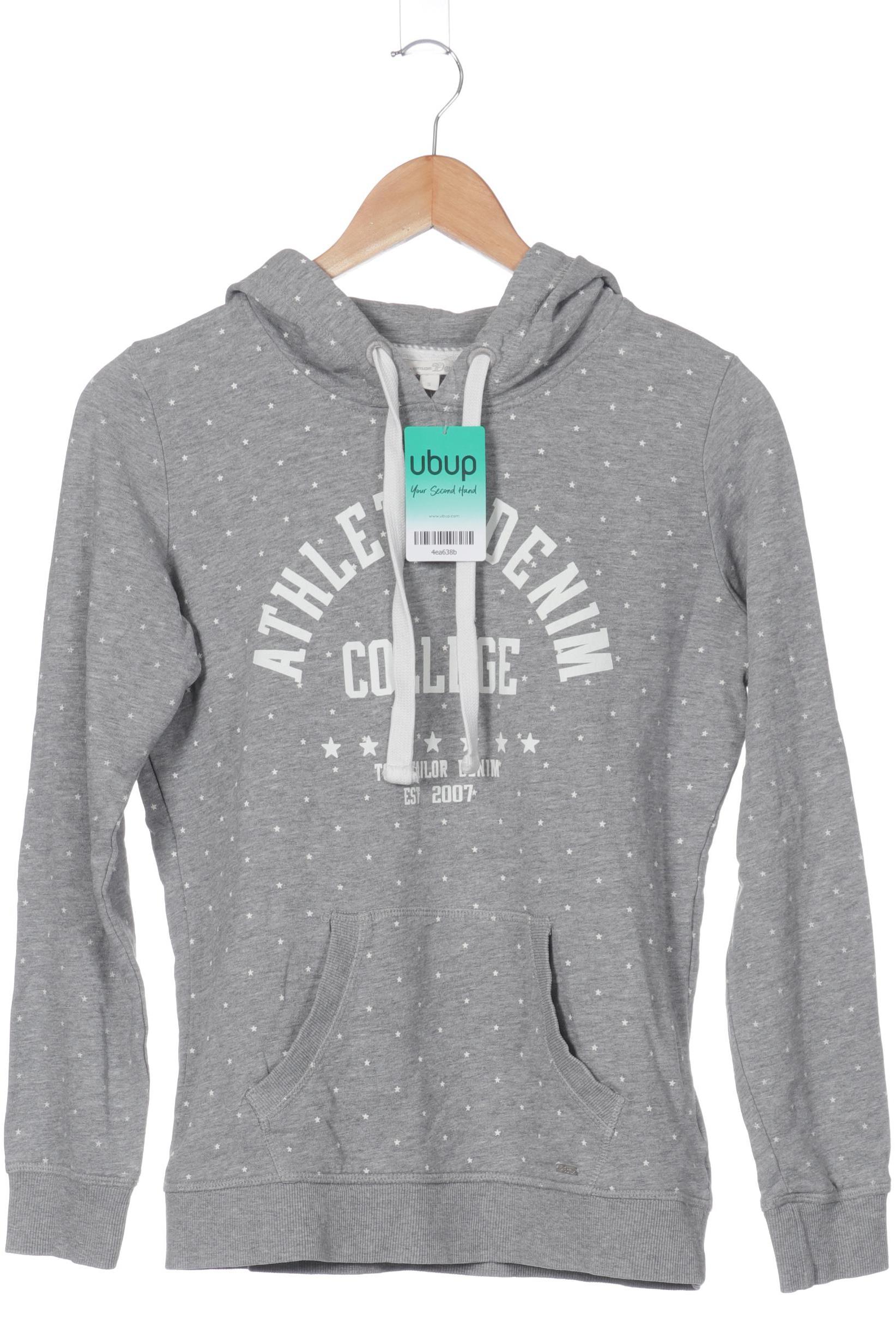 

TOM Tailor Denim Damen Kapuzenpullover, grau, Gr.