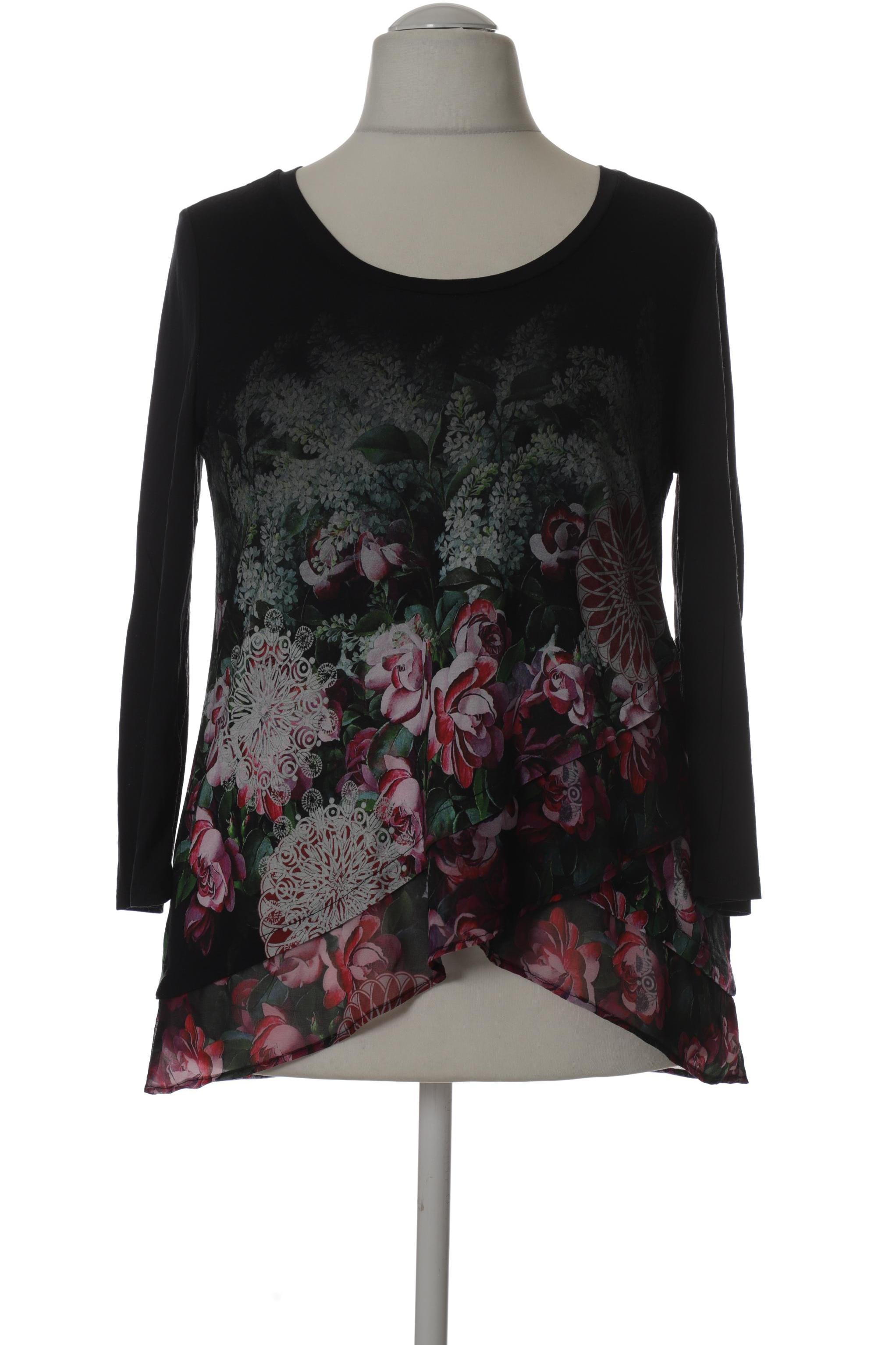 

Desigual Damen Langarmshirt, schwarz, Gr.