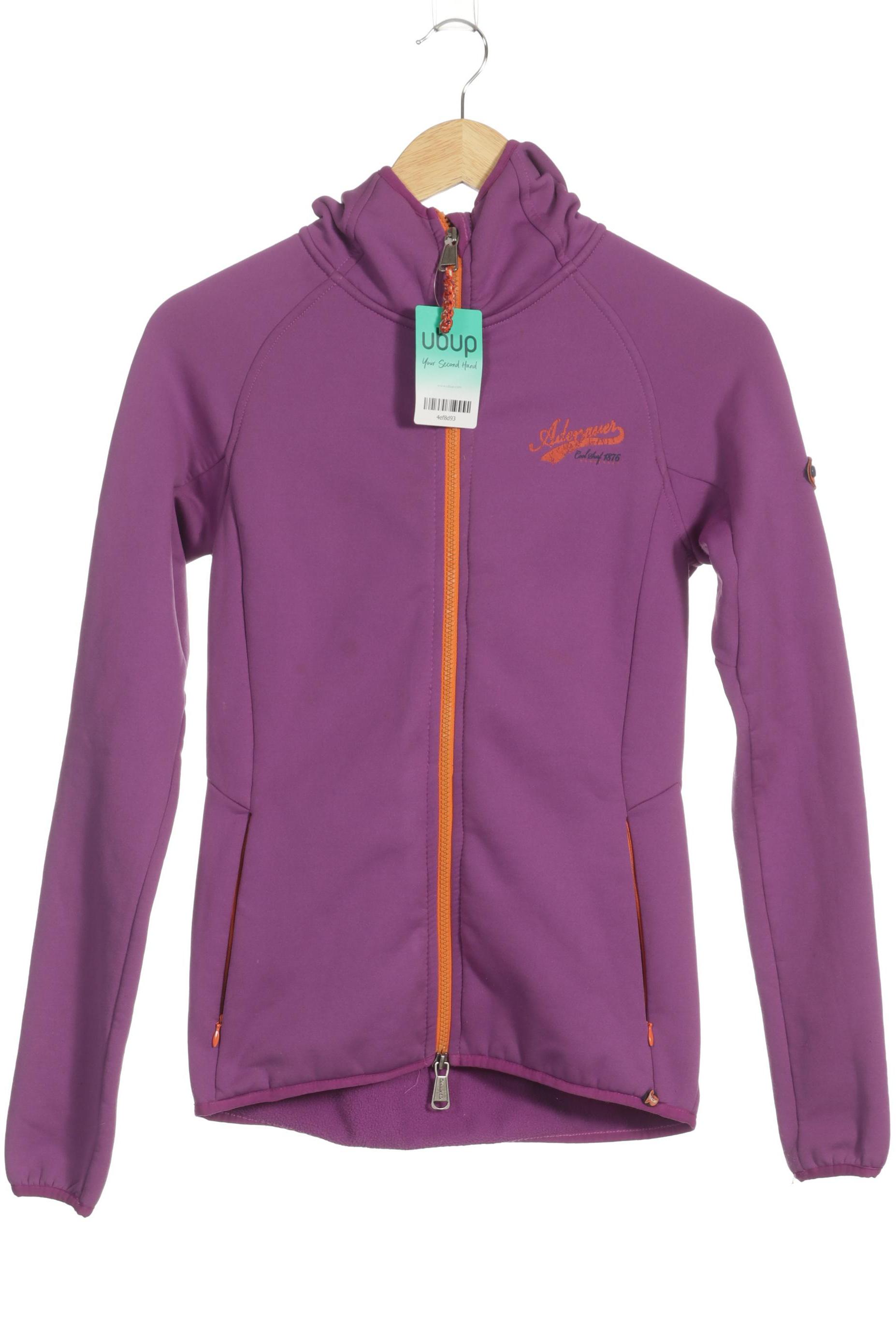 

Adenauer & Co Damen Kapuzenpullover, lila, Gr.