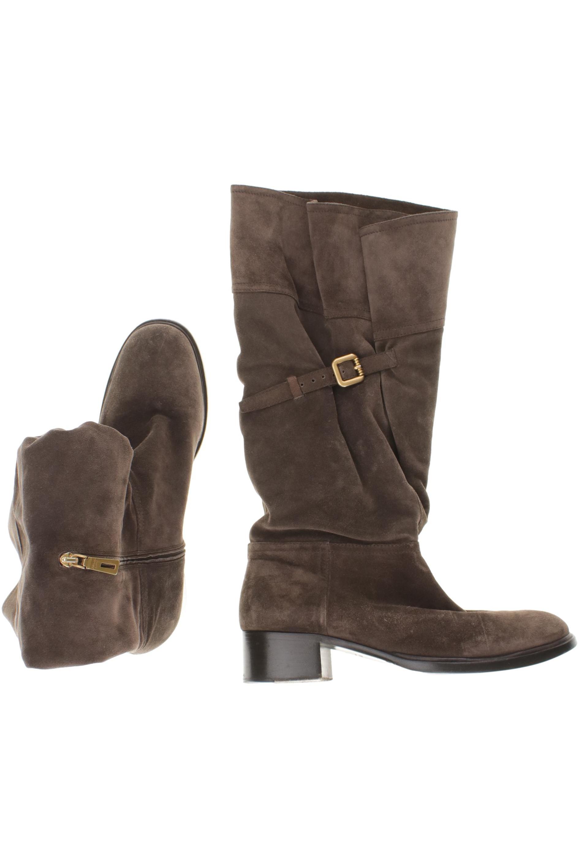 

Prada Damen Stiefel, braun, Gr. 40.5