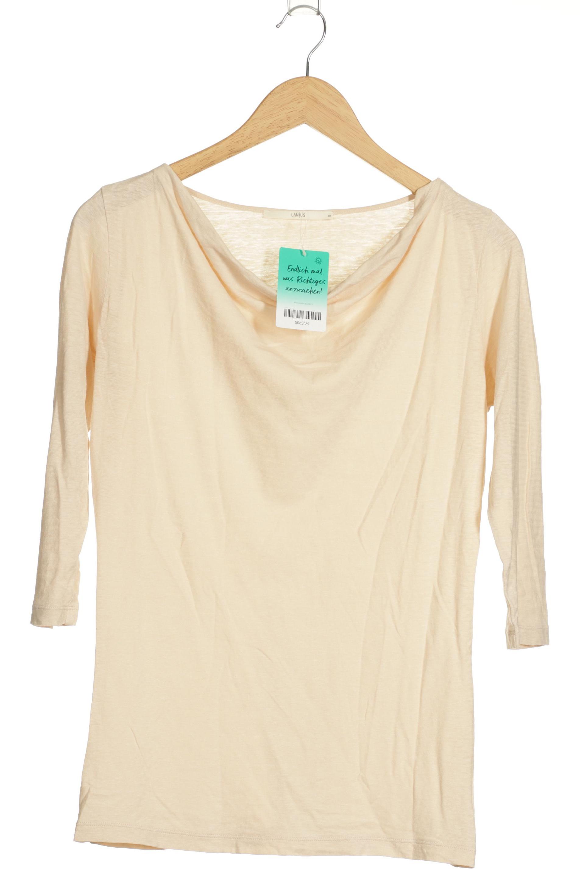 

Lanius Damen Langarmshirt, beige, Gr. 38