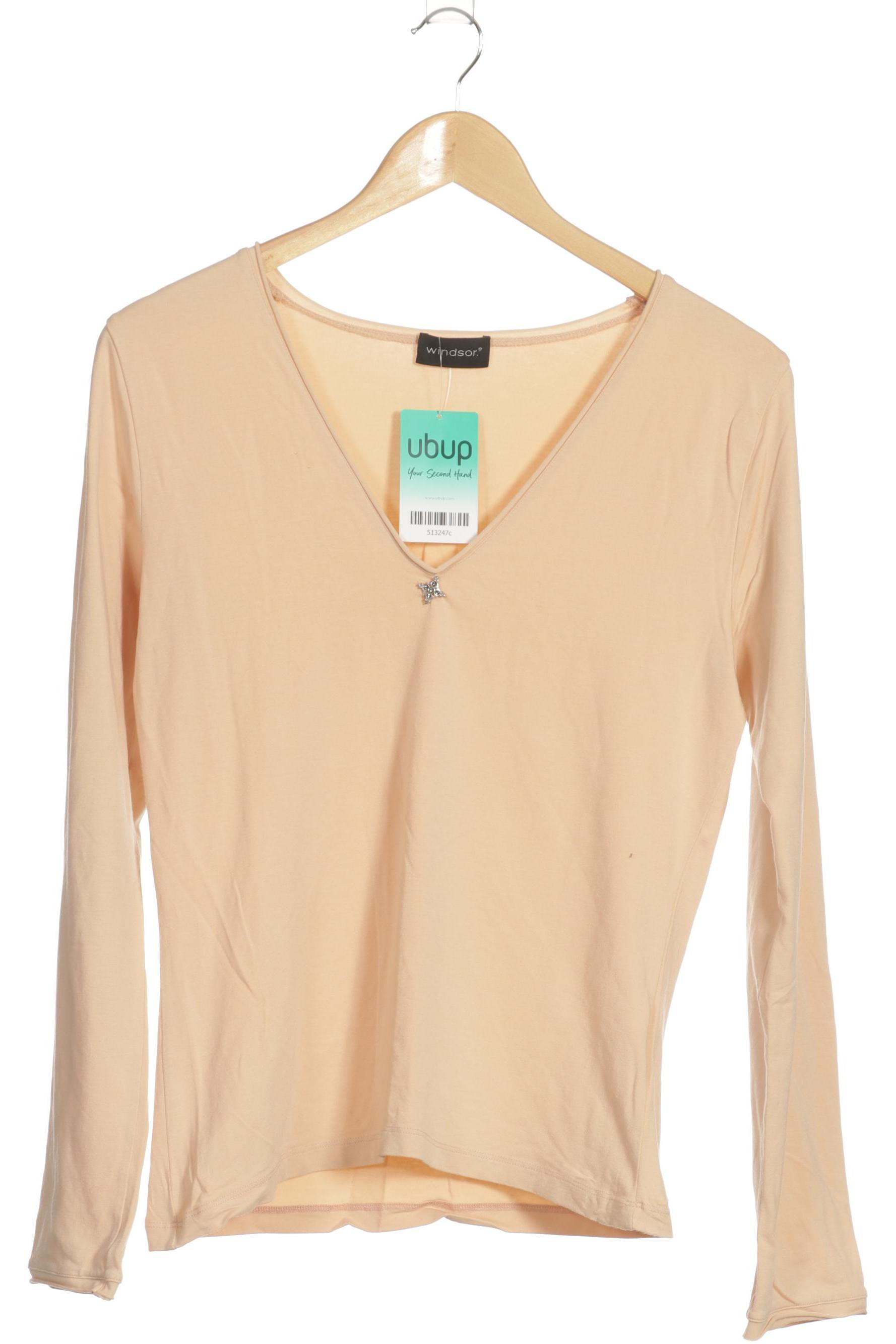 

windsor. Damen Langarmshirt, beige, Gr. 42