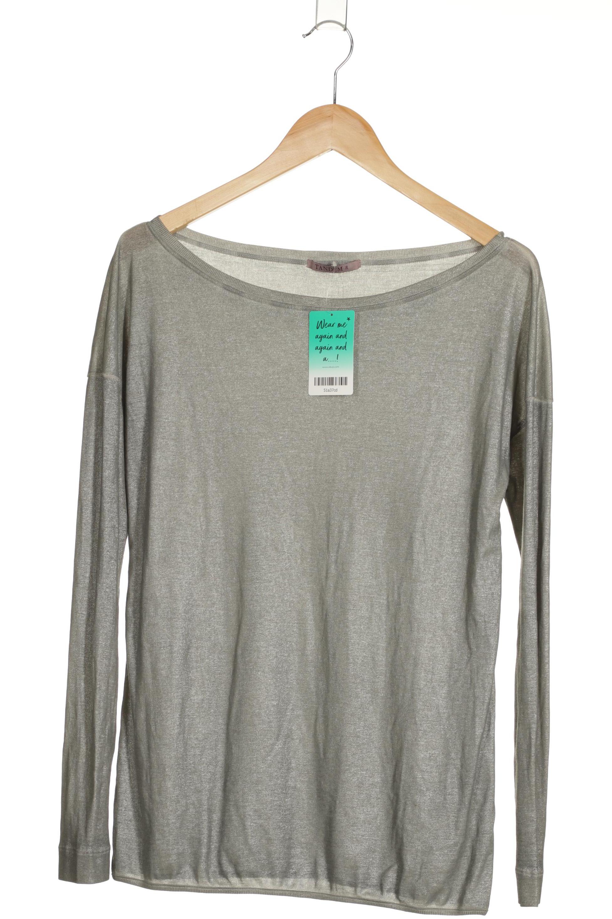 

Tandem Damen Langarmshirt, grau, Gr. 36