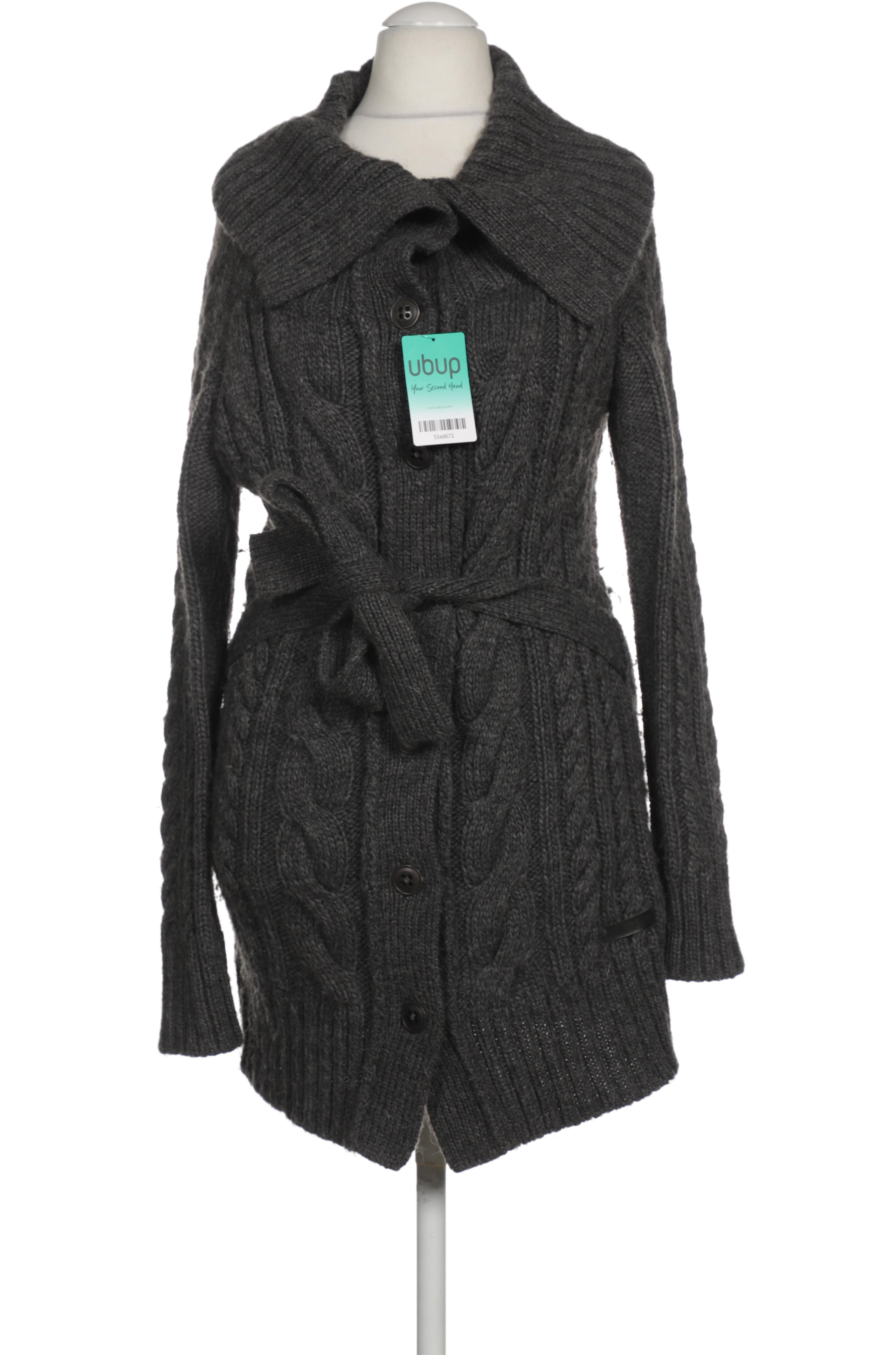 

Marc O Polo Damen Strickjacke, schwarz, grau, Gr.